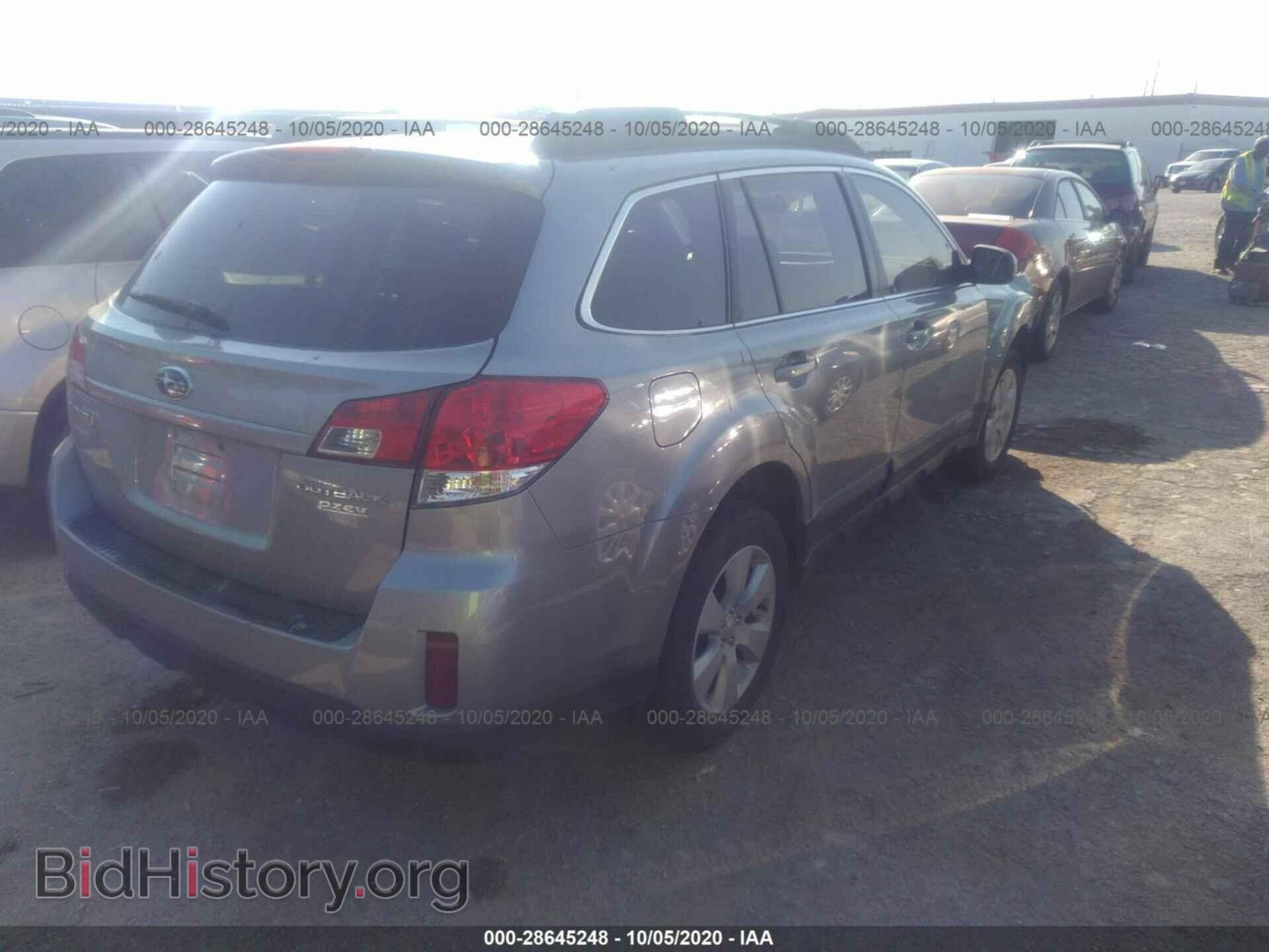 2010 SUBARU OUTBACK - VIN: 4S4BRBCC5A3385504 - Фото 4