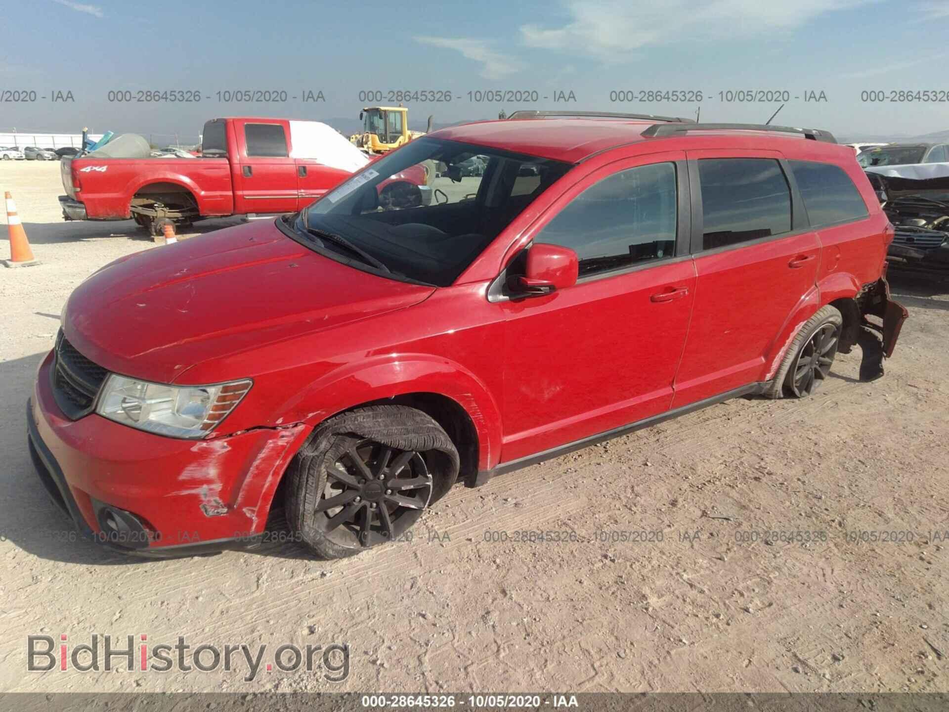 2013 DODGE JOURNEY - VIN: 3C4PDCBG7DT645719 - Фото 2