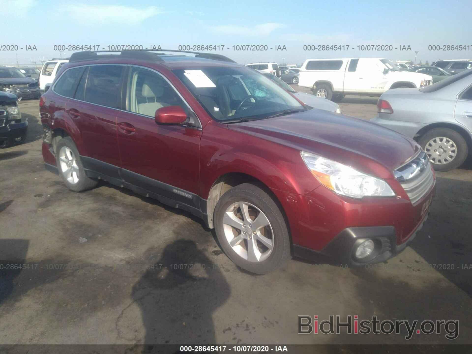 Фотография 4S4BRBEC2E3268224 - SUBARU OUTBACK 2014