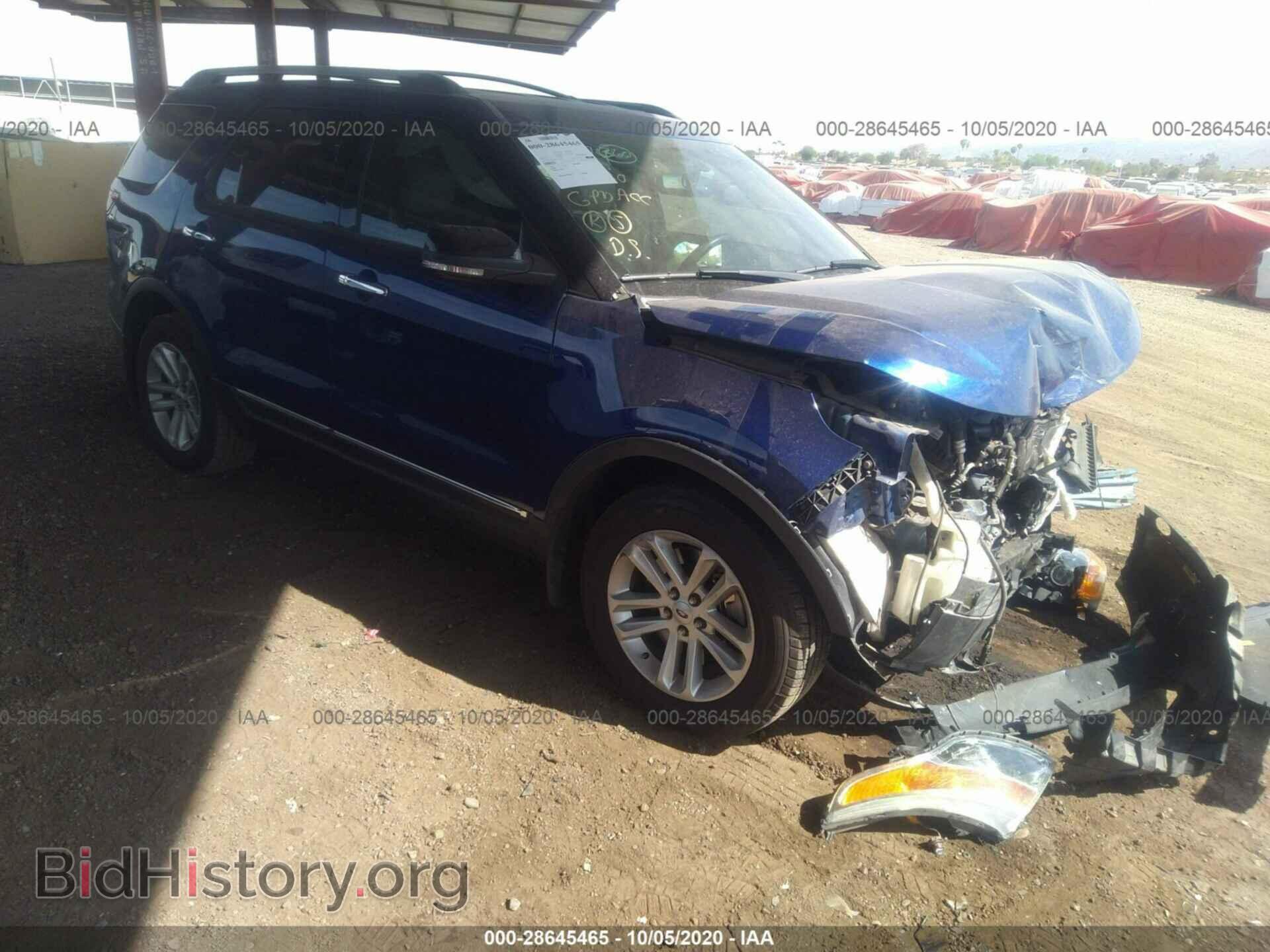 Фотография 1FM5K7D86DGB58683 - FORD EXPLORER 2013