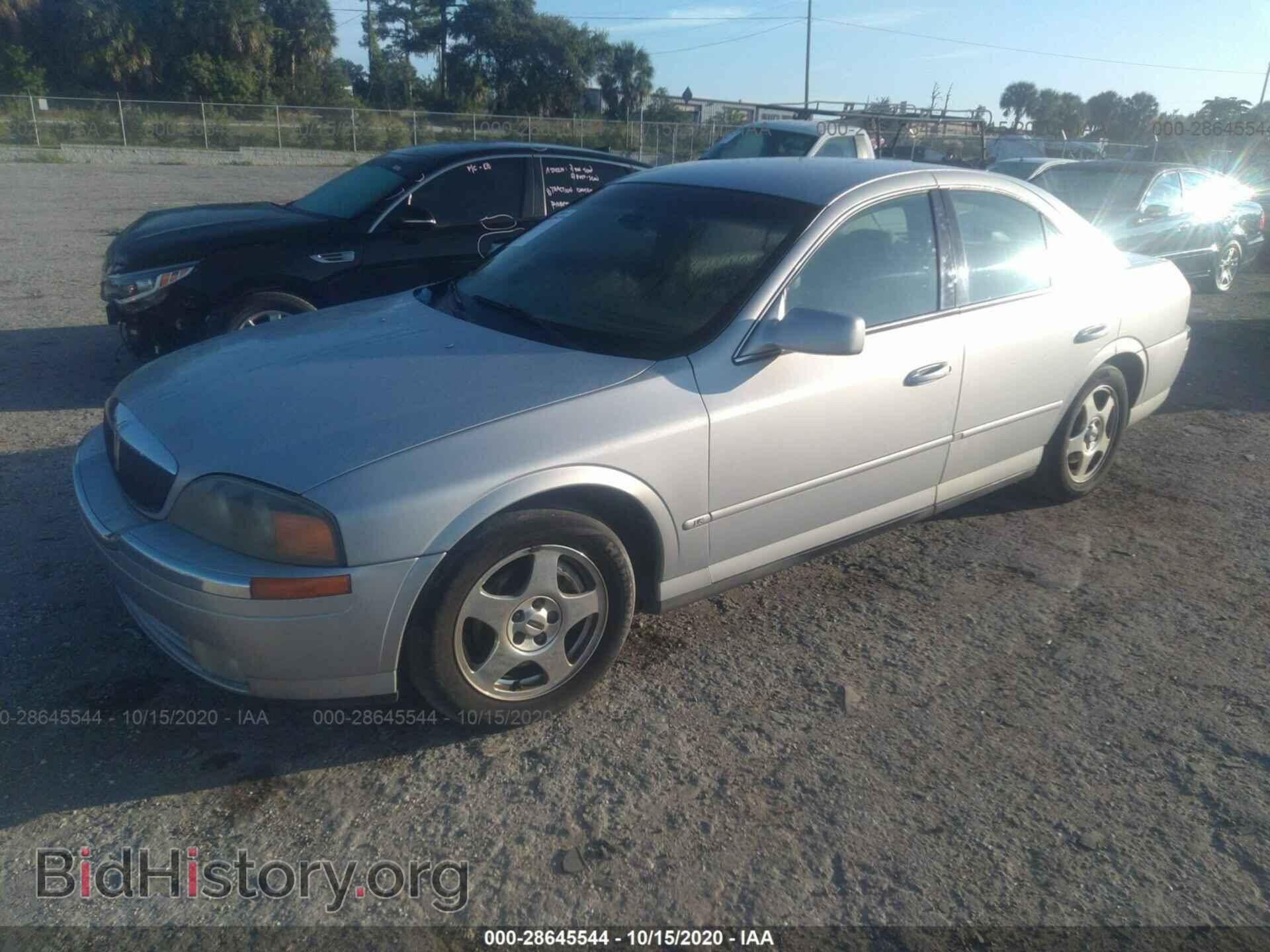 2001 LINCOLN LS - VIN: 1LNHM86S71Y657567 - Фото 2