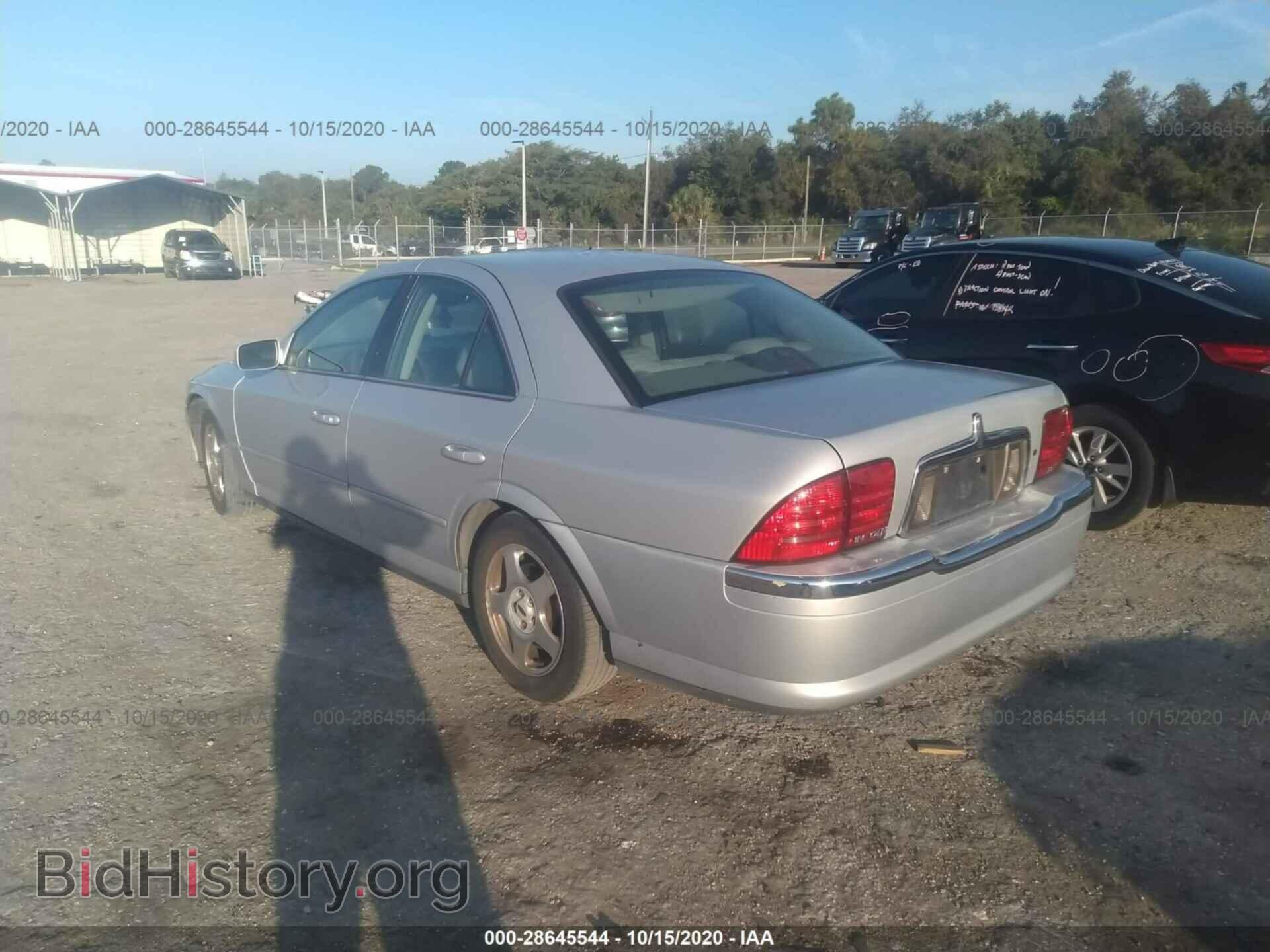 2001 LINCOLN LS - VIN: 1LNHM86S71Y657567 - Фото 3