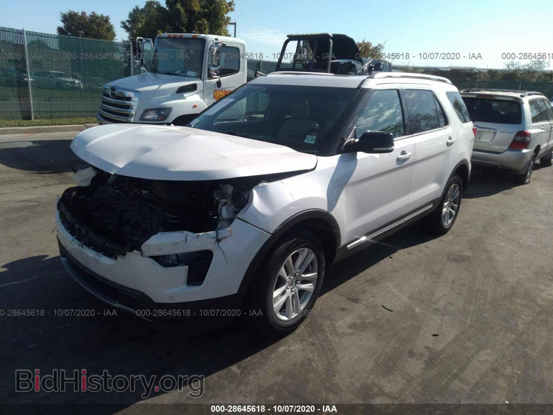 2018 FORD EXPLORER - VIN: 1FM5K8D8XJGA75629 - Фото 2