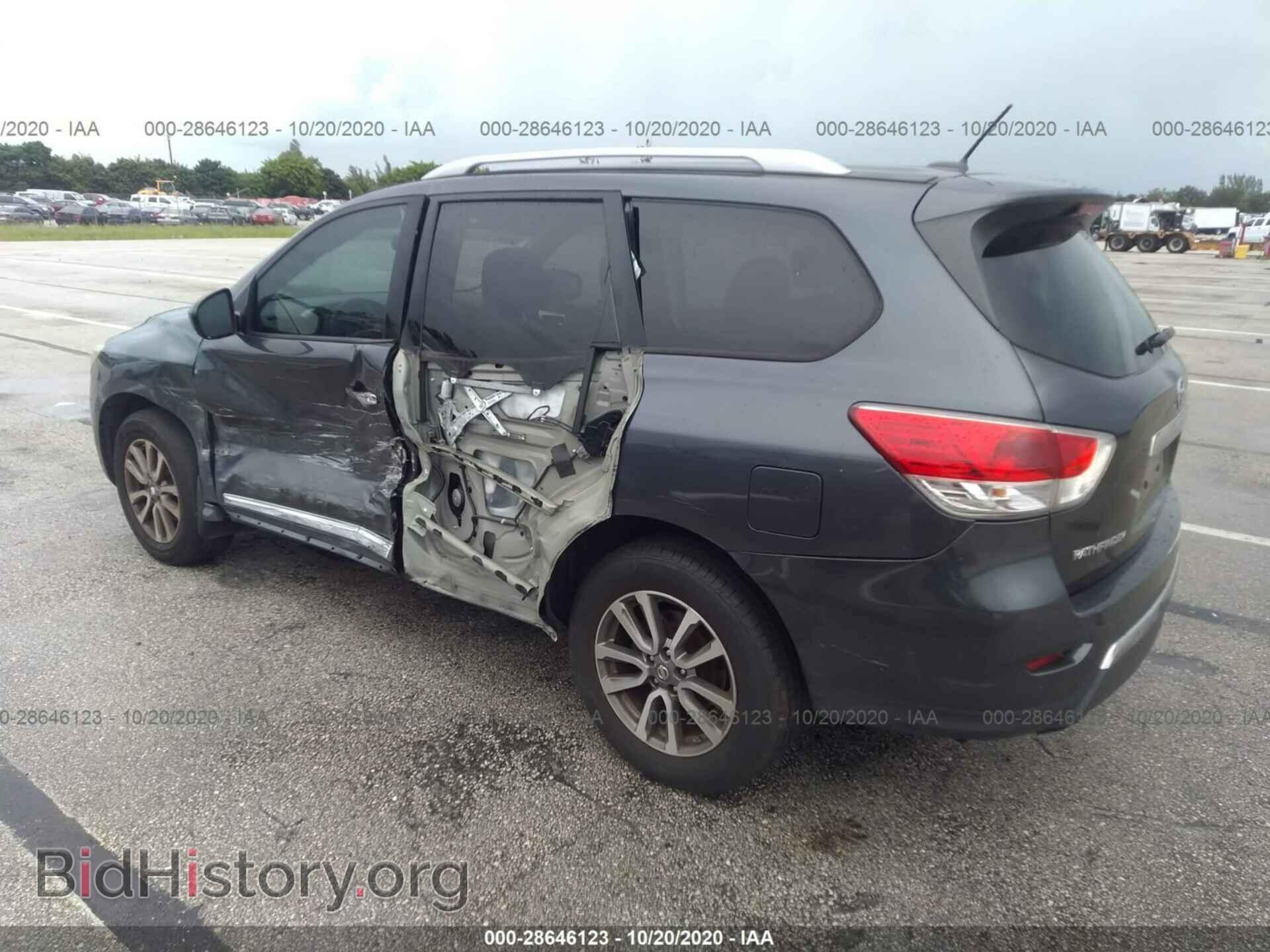 2013 NISSAN PATHFINDER - VIN: 5N1AR2MN5DC662068 - Фото 3