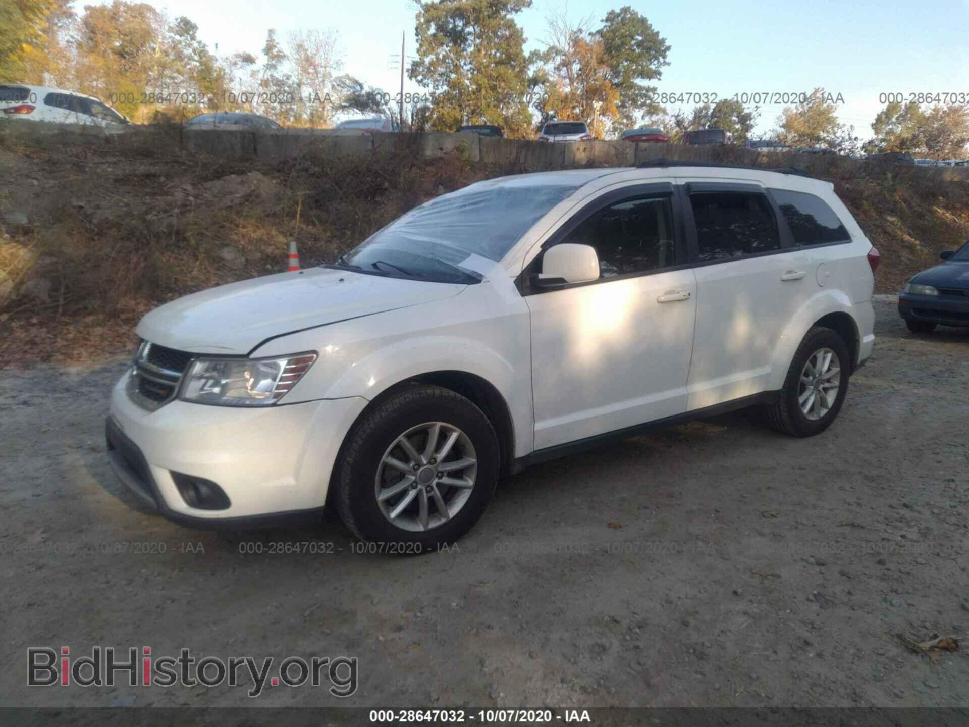 2014 DODGE JOURNEY - VIN: 3C4PDCBB6ET180923 - Фото 2