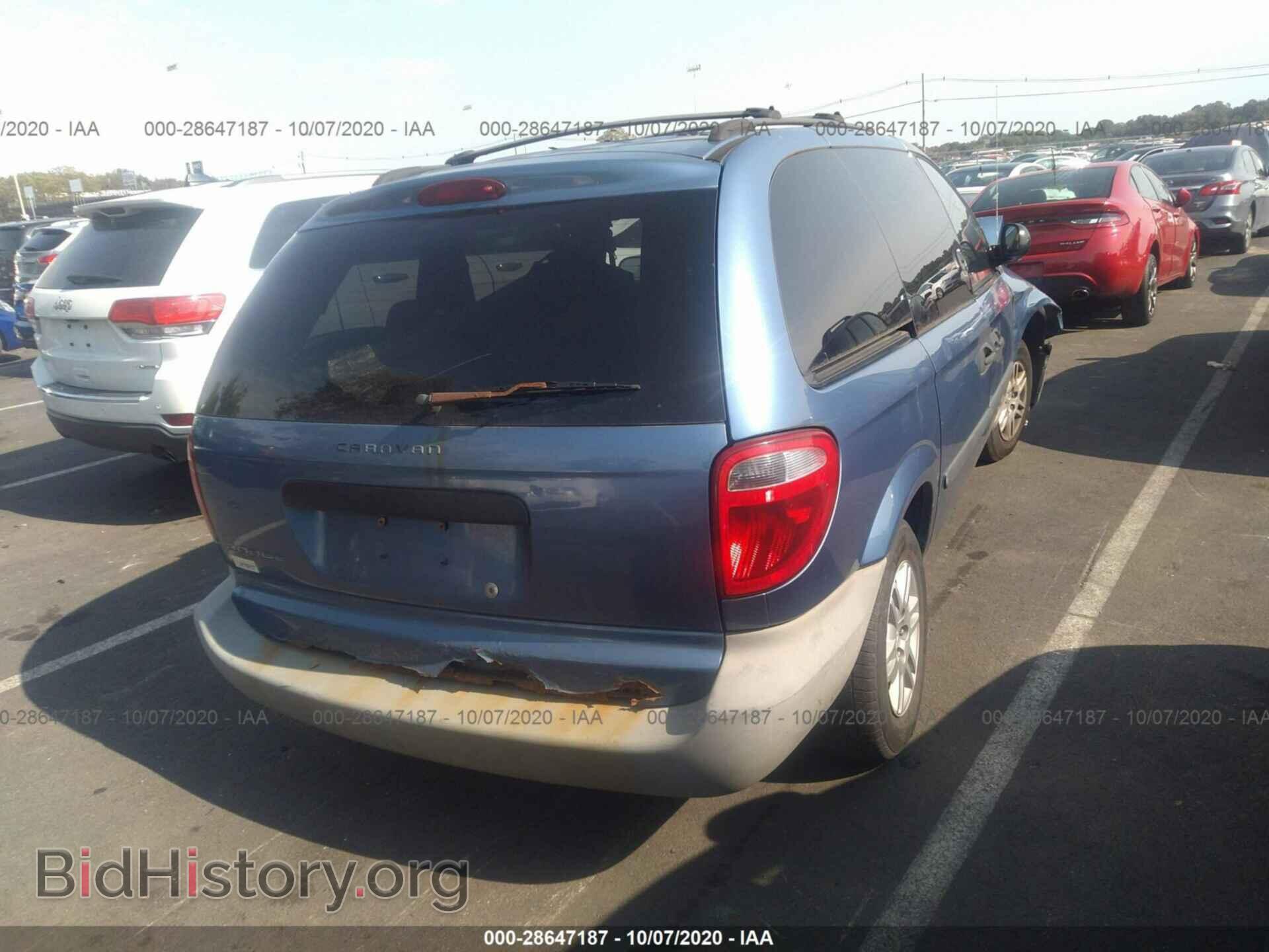 2007 DODGE CARAVAN - VIN: 1D4GP25B07B180520 - Фото 4
