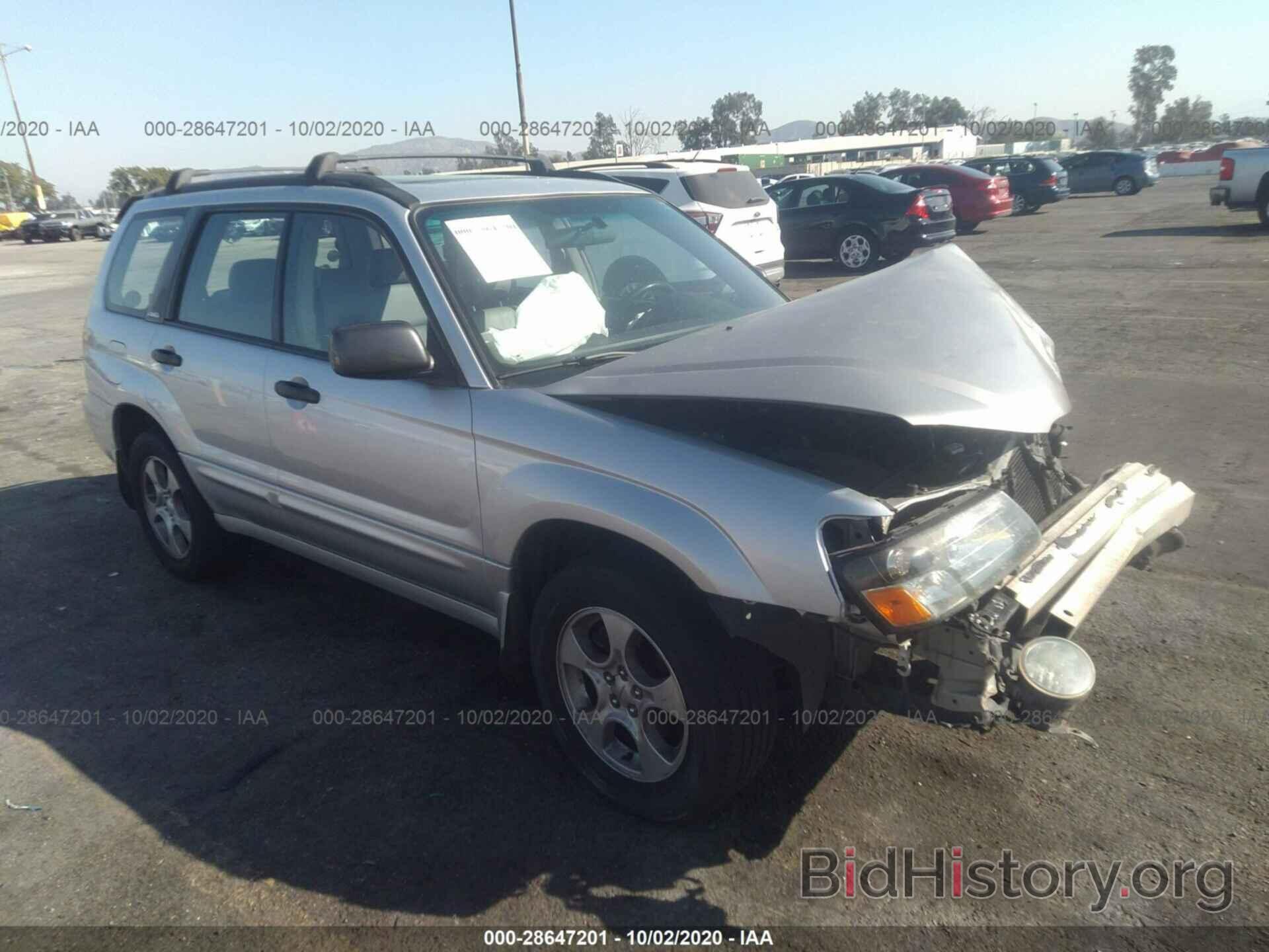 Photo JF1SG65694H755102 - SUBARU FORESTER 2004
