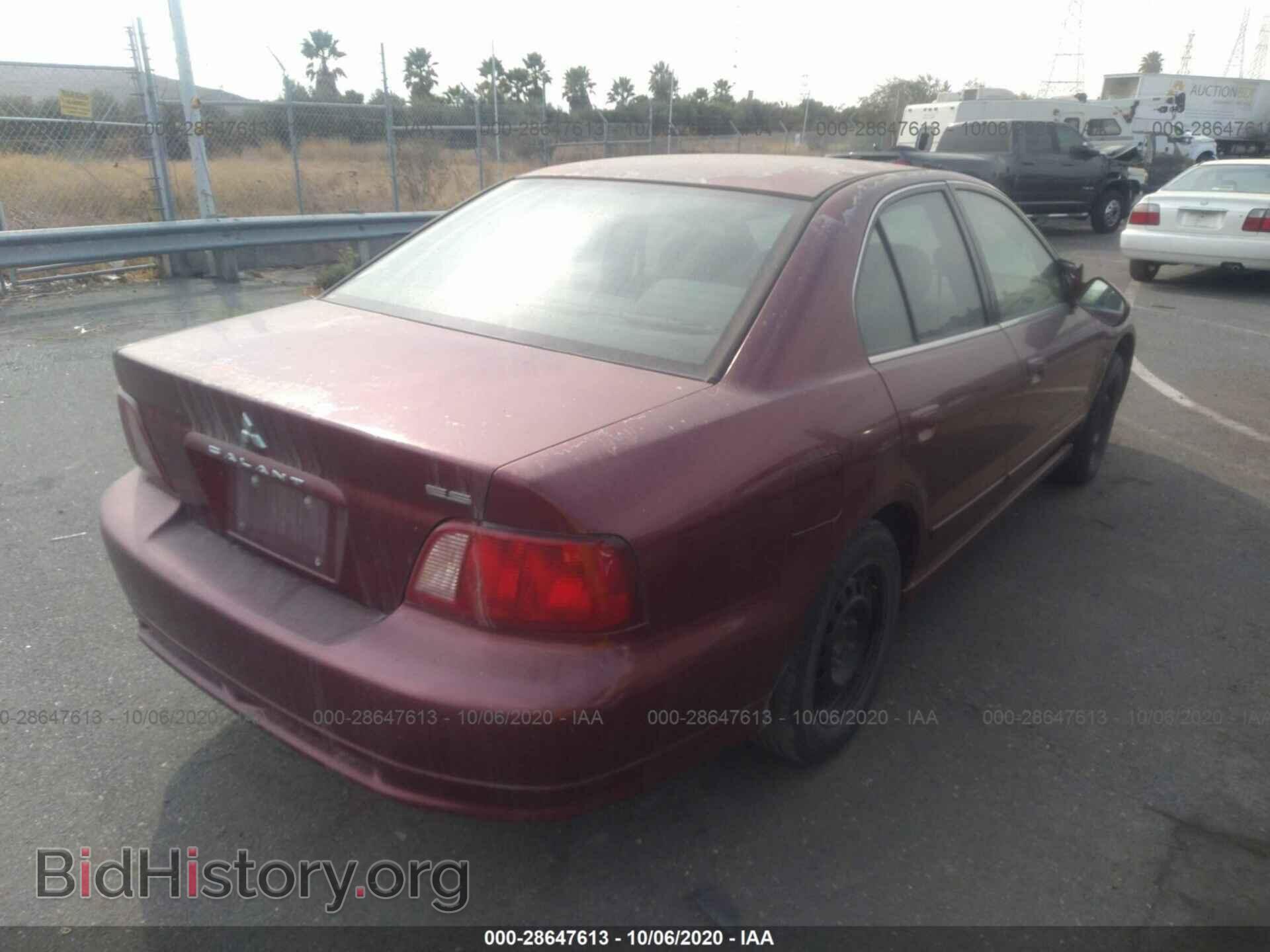 2003 MITSUBISHI GALANT - VIN: 4A3AA46G73E199470 - Фото 4