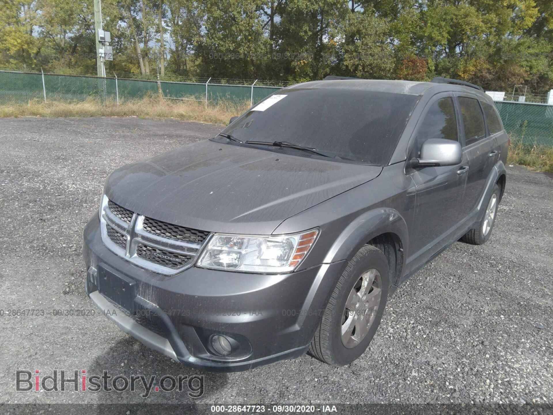 2012 DODGE JOURNEY - VIN: 3C4PDCBG1CT159647 - Фото 2