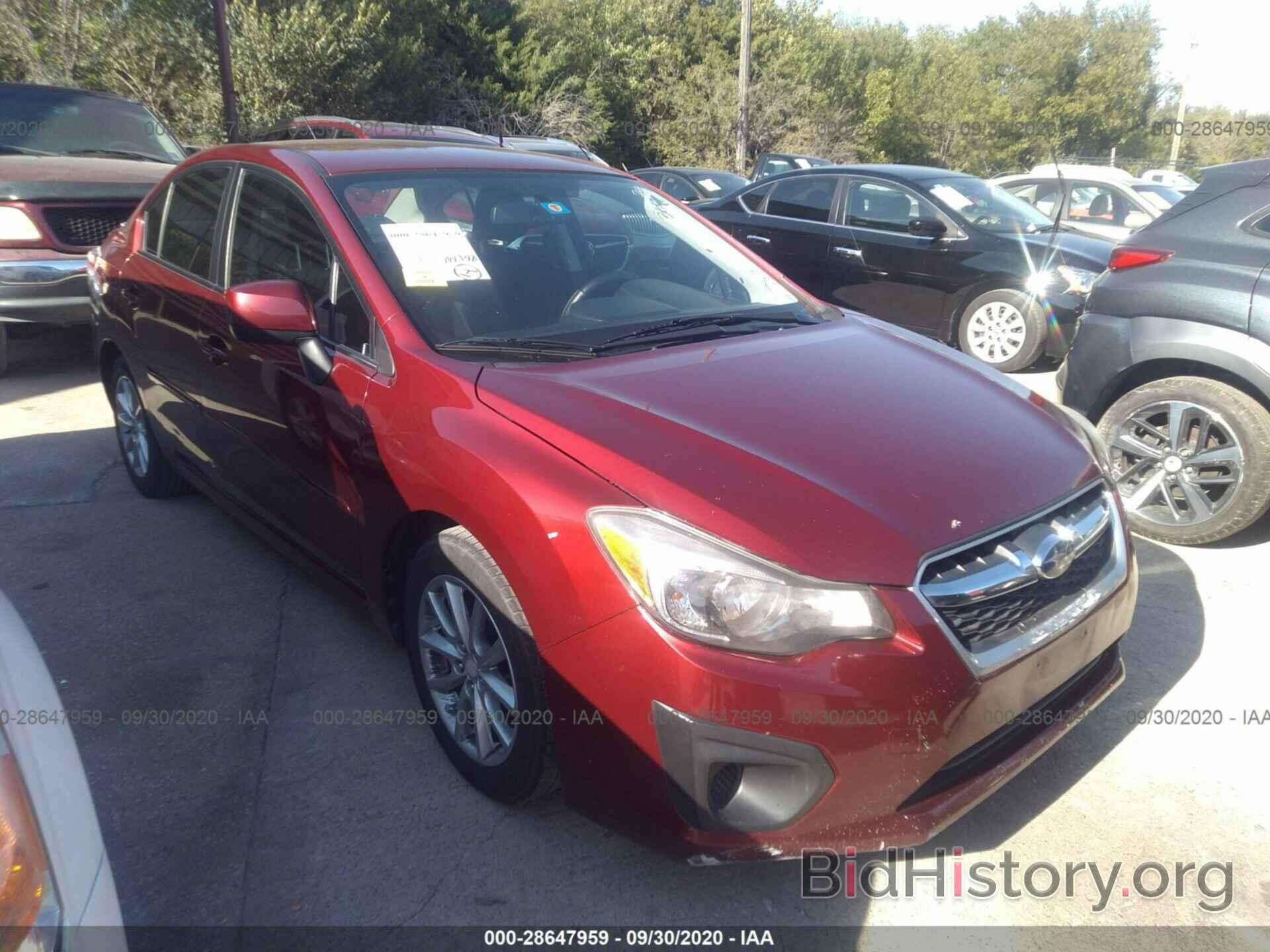 Photo JF1GJAB69CH005440 - SUBARU IMPREZA SEDAN 2012