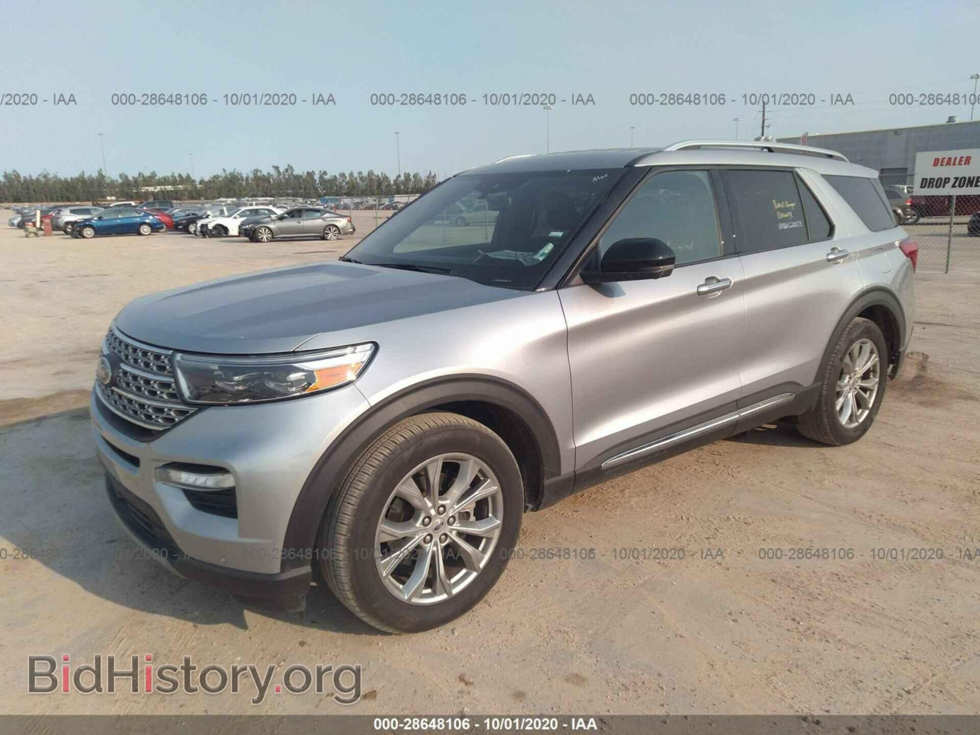 2020 FORD EXPLORER - VIN: 1FMSK7FHXLGB07203 - Фото 2