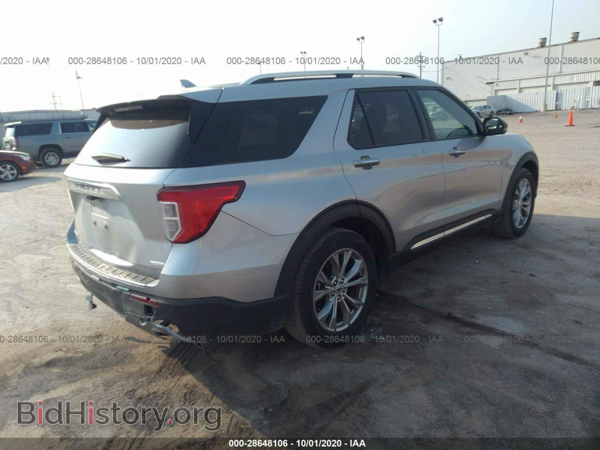 2020 FORD EXPLORER - VIN: 1FMSK7FHXLGB07203 - Фото 4