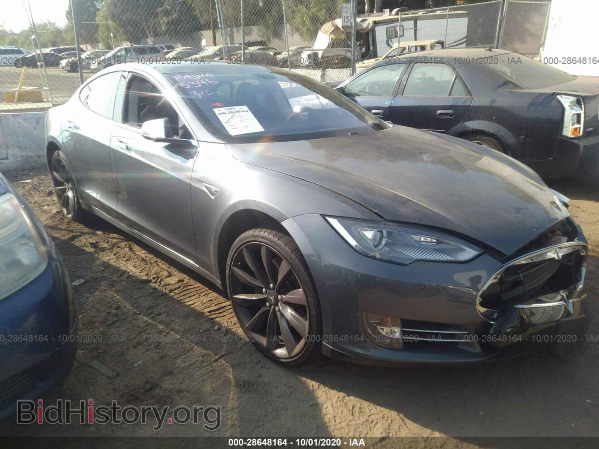 Photo 5YJSA1H11EFP41825 - TESLA MODEL S 2014
