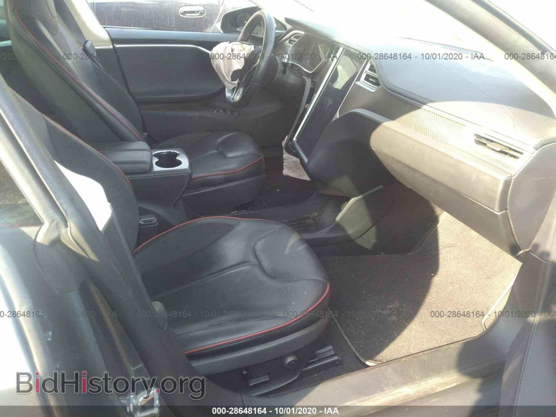 2014 TESLA MODEL S - VIN: 5YJSA1H11EFP41825 - Фото 5