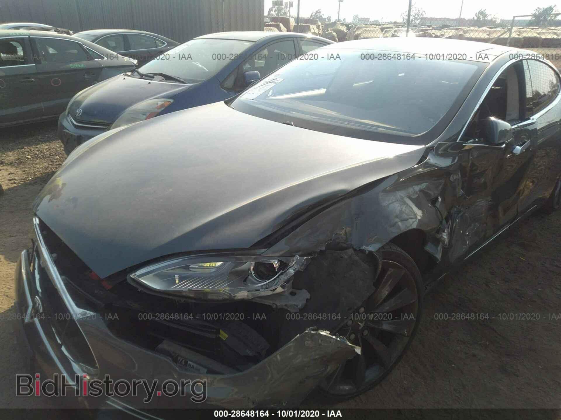 2014 TESLA MODEL S - VIN: 5YJSA1H11EFP41825 - Фото 6