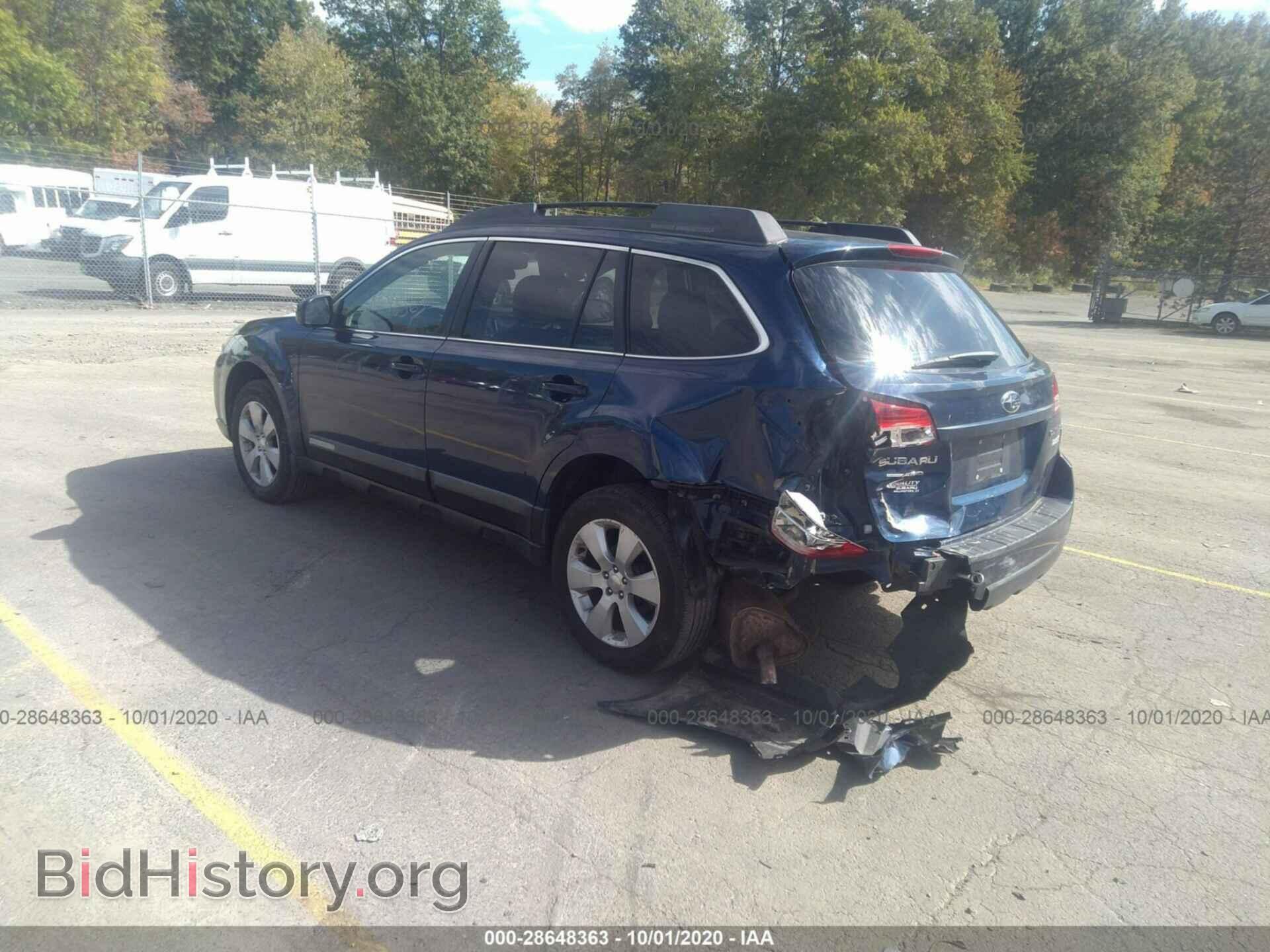 2011 SUBARU OUTBACK - VIN: 4S4BRBCC1B3352257 - Photo 3