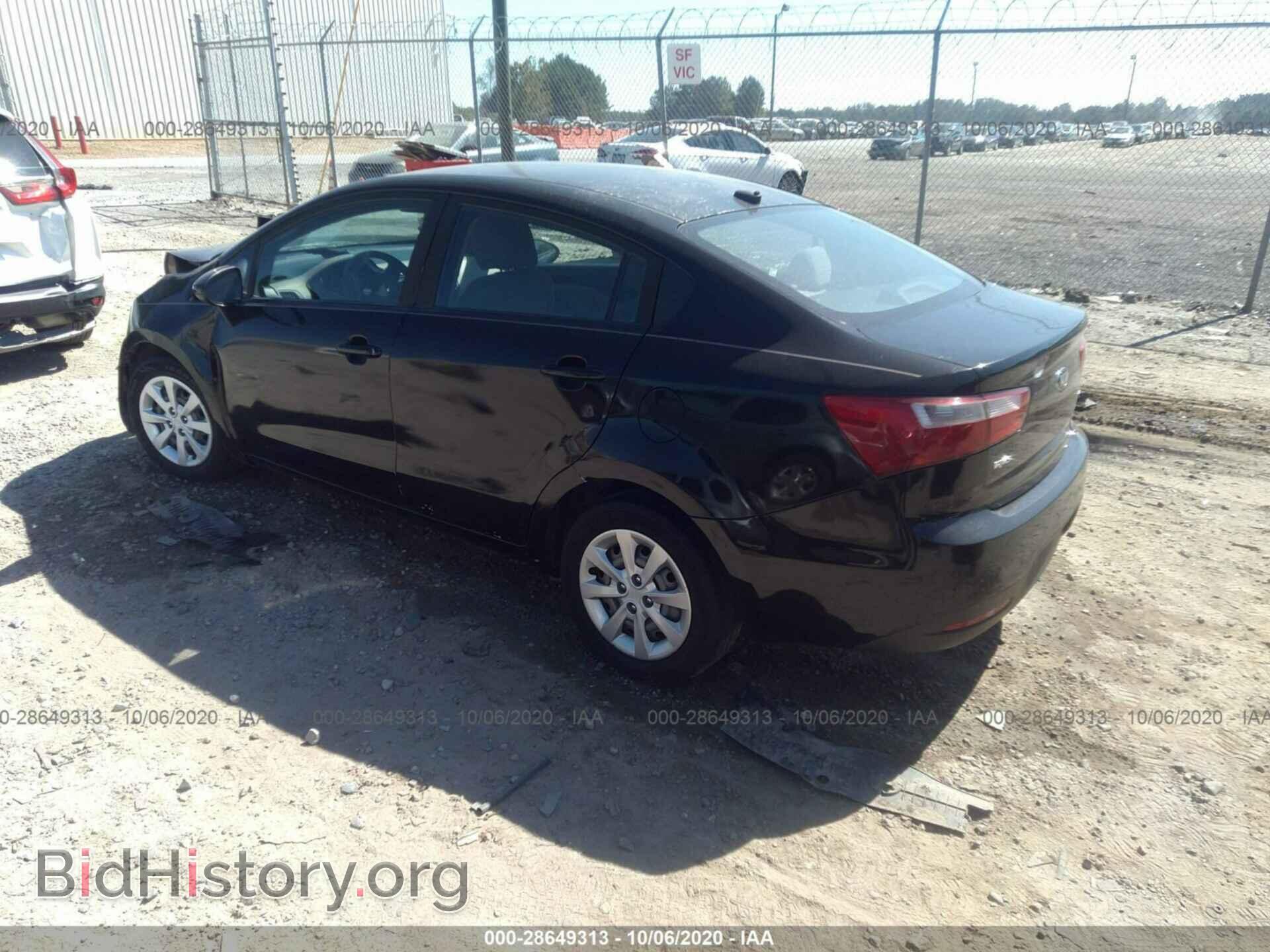 2014 KIA RIO - VIN: KNADM4A37E6392689 - Фото 3