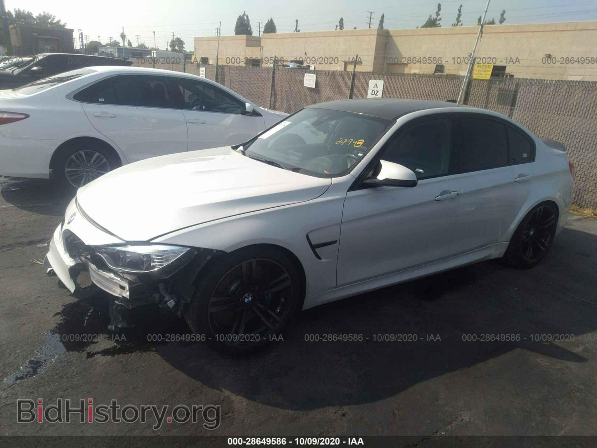2016 BMW M3 - VIN: WBS8M9C54G5G41714 - Фото 2