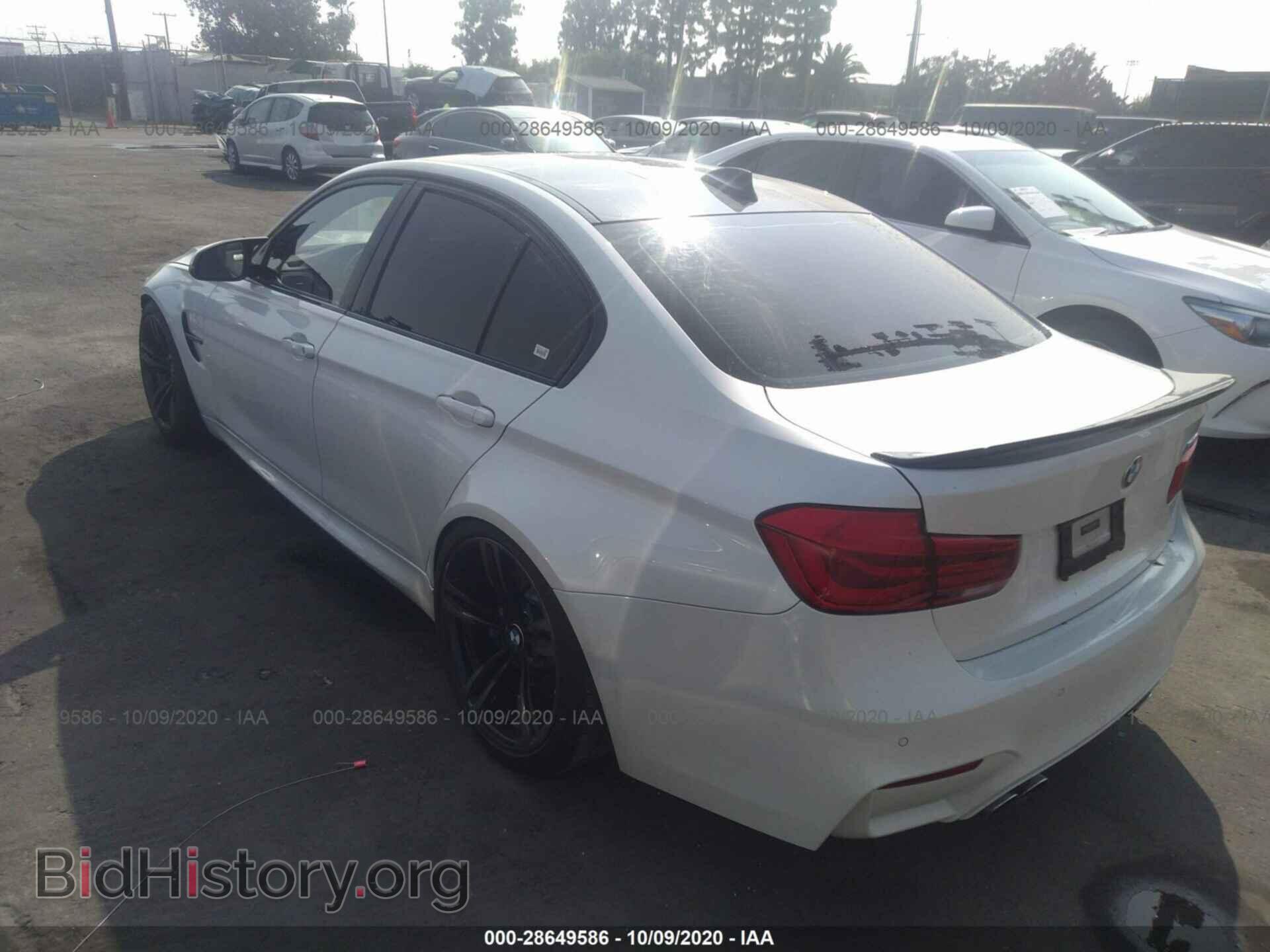 2016 BMW M3 - VIN: WBS8M9C54G5G41714 - Фото 3