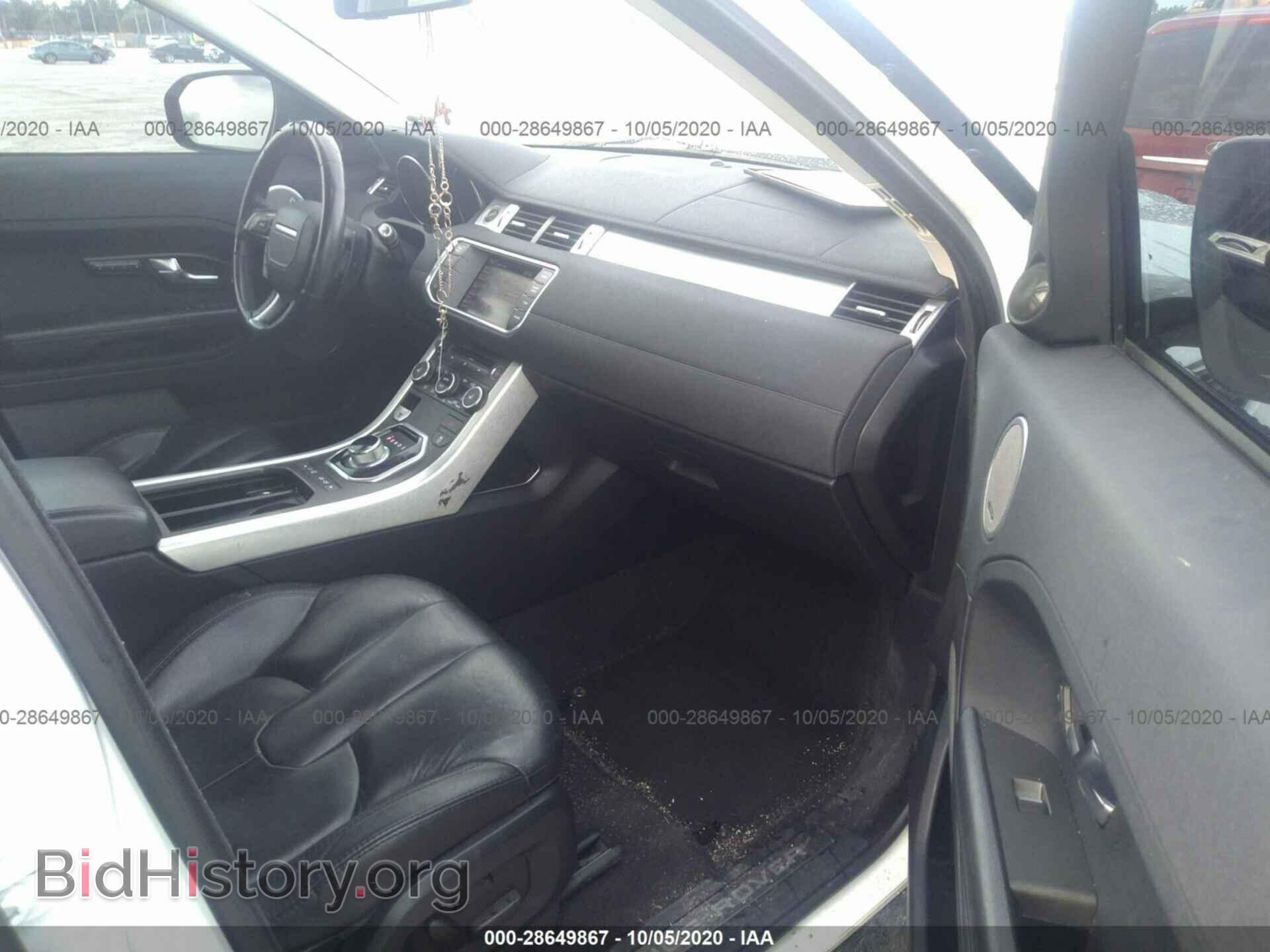 2012 LAND ROVER RANGE ROVER EVOQUE - VIN: SALVR2BG3CH659223 - Фото 5