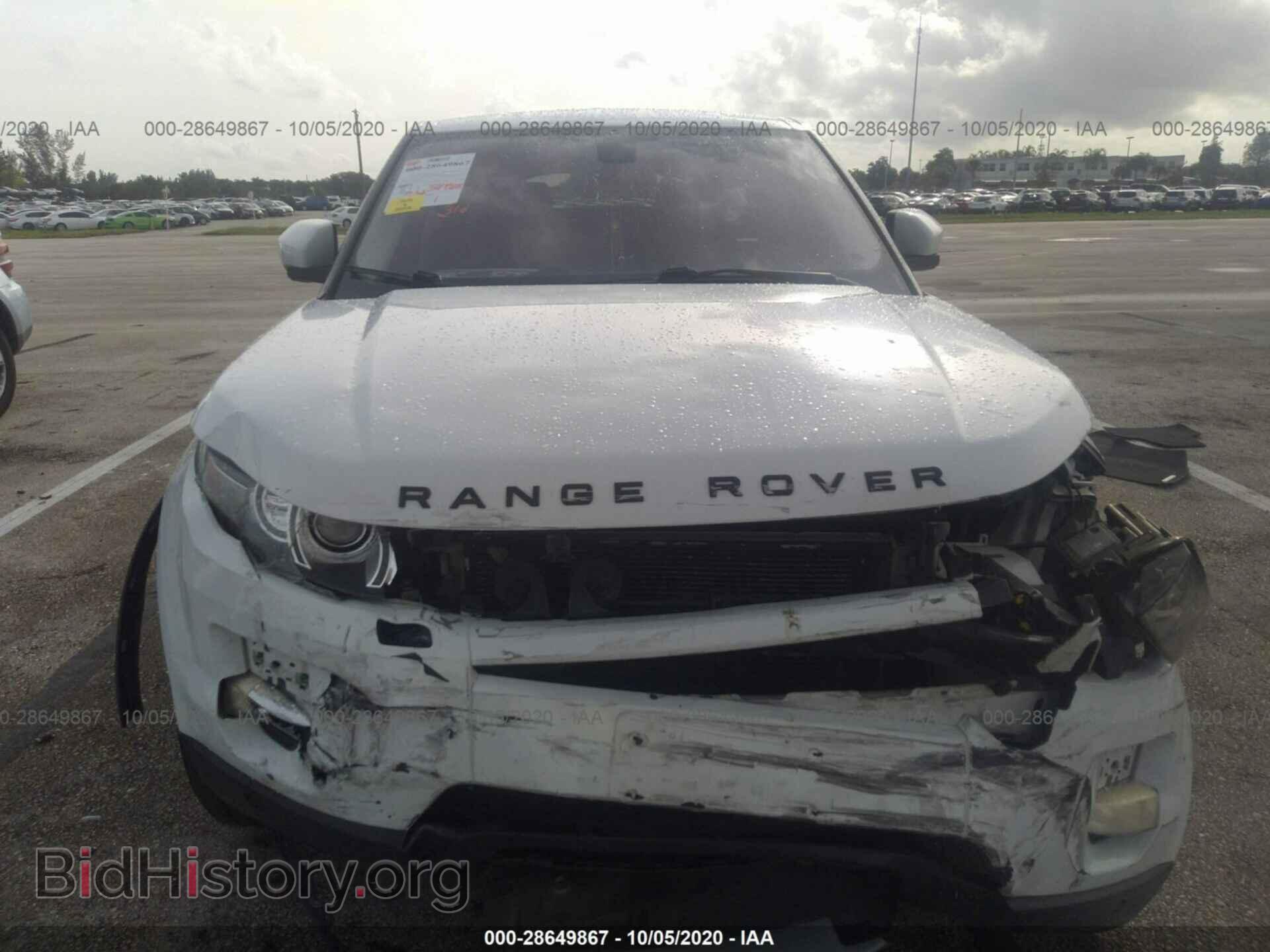 2012 LAND ROVER RANGE ROVER EVOQUE - VIN: SALVR2BG3CH659223 - Фото 6