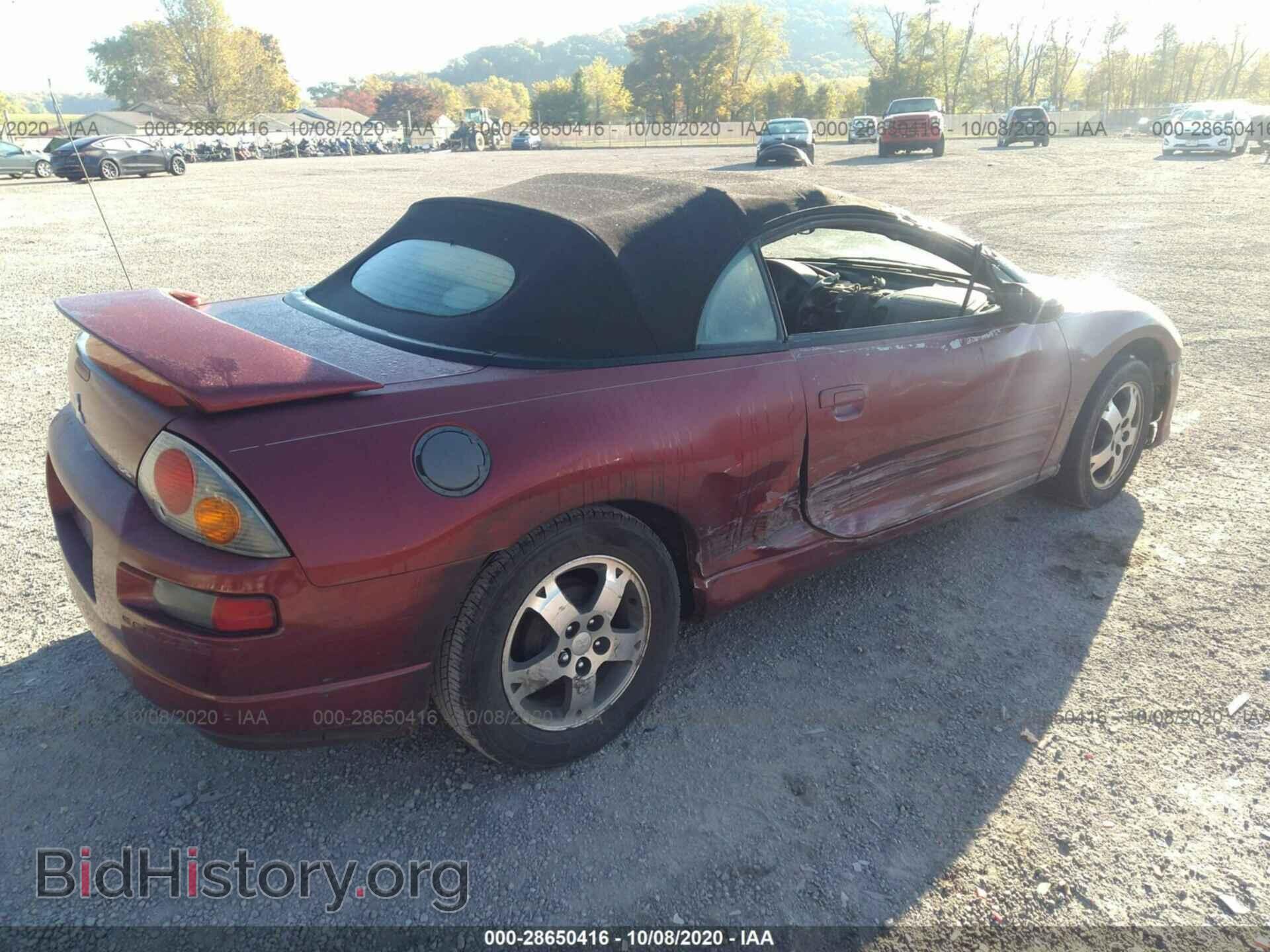 2003 MITSUBISHI ECLIPSE - VIN: 4A3AE45G63E104497 - Photo 4