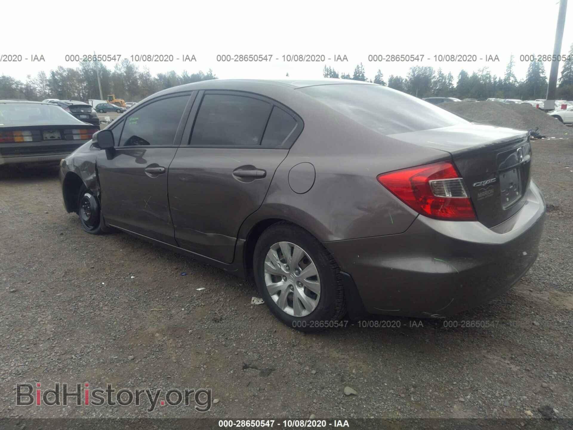 2012 HONDA CIVIC SDN - VIN: 2HGFB2F53CH528247 - Фото 3
