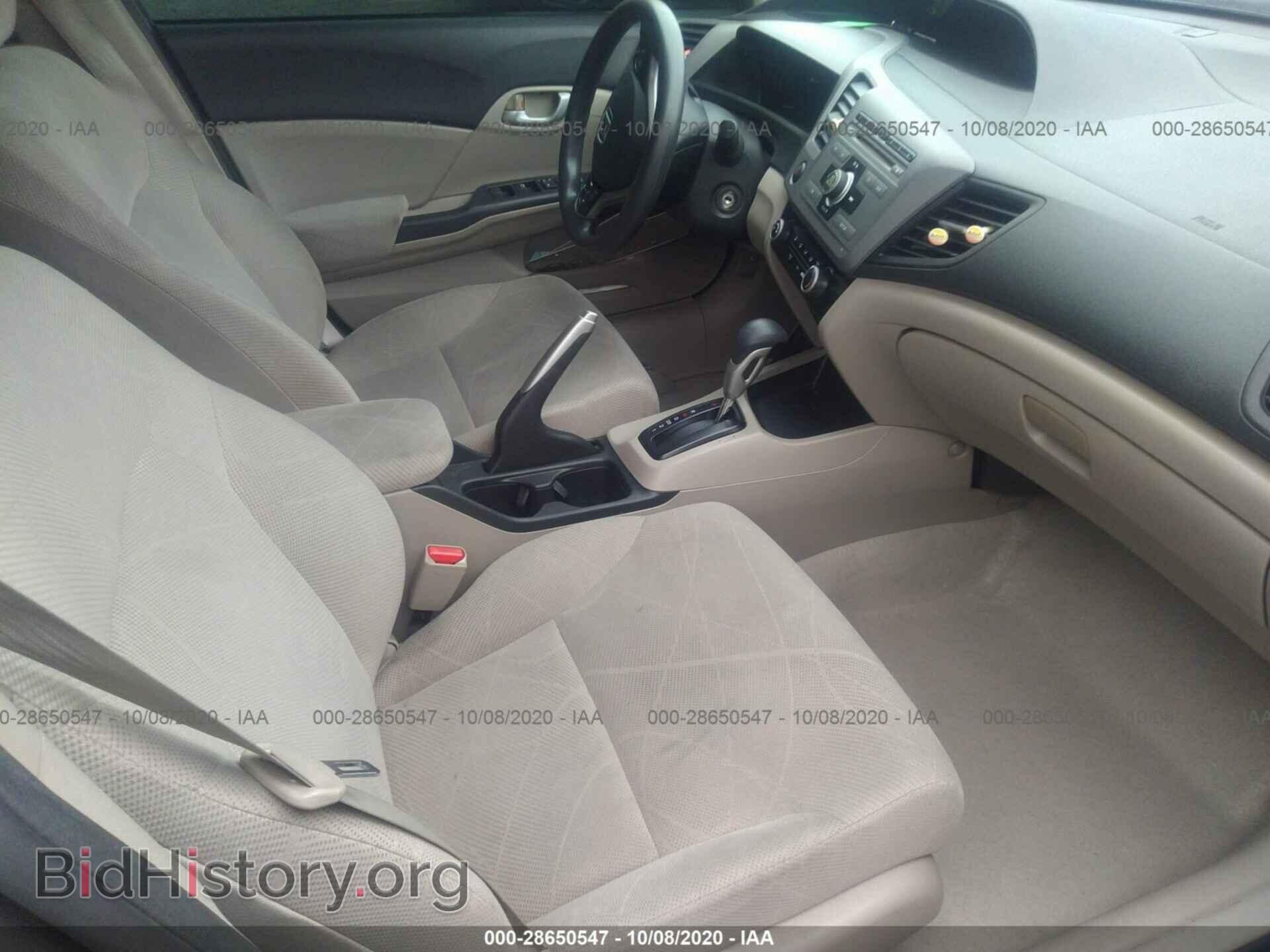 2012 HONDA CIVIC SDN - VIN: 2HGFB2F53CH528247 - Фото 5