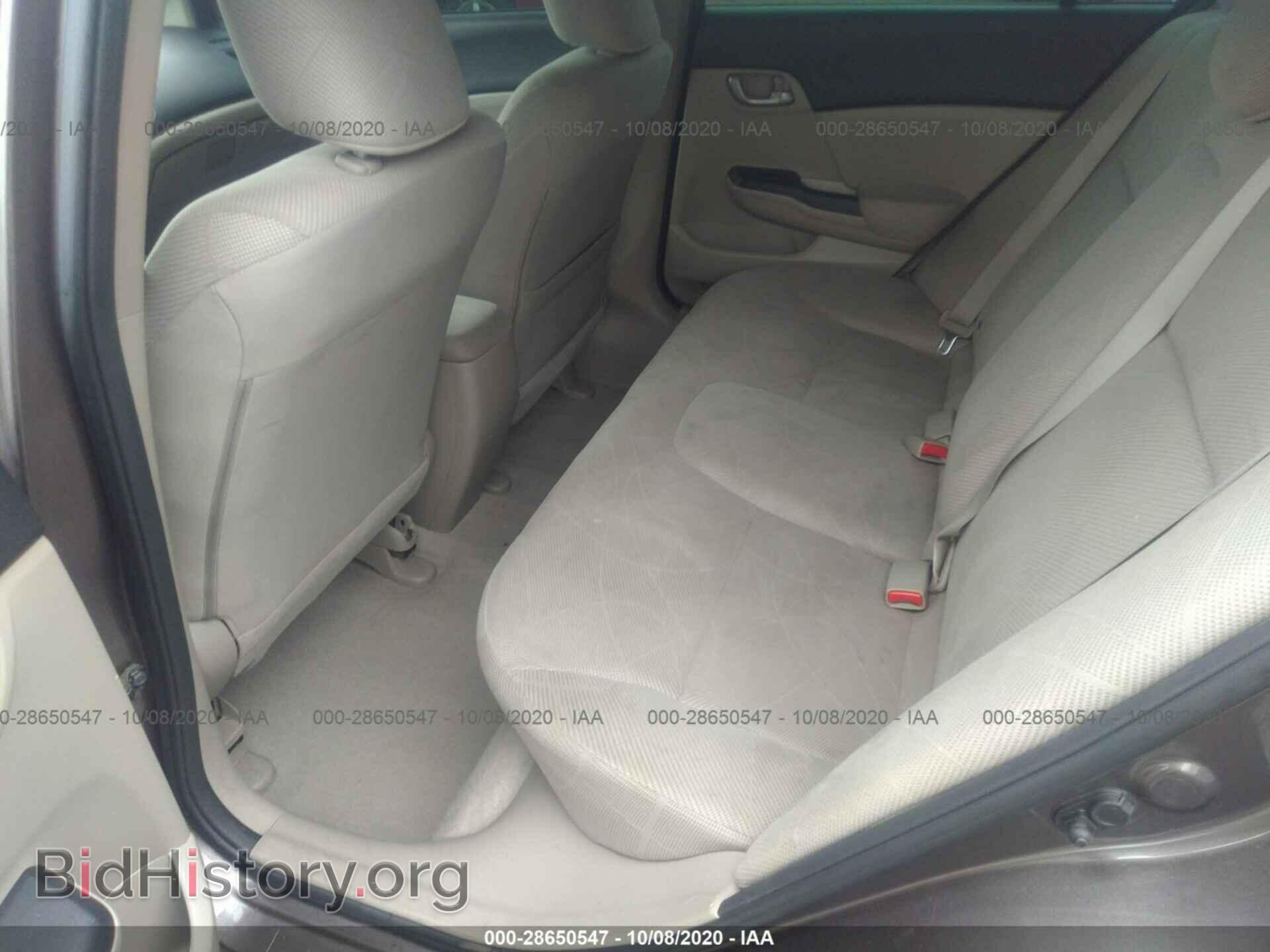 2012 HONDA CIVIC SDN - VIN: 2HGFB2F53CH528247 - Фото 8