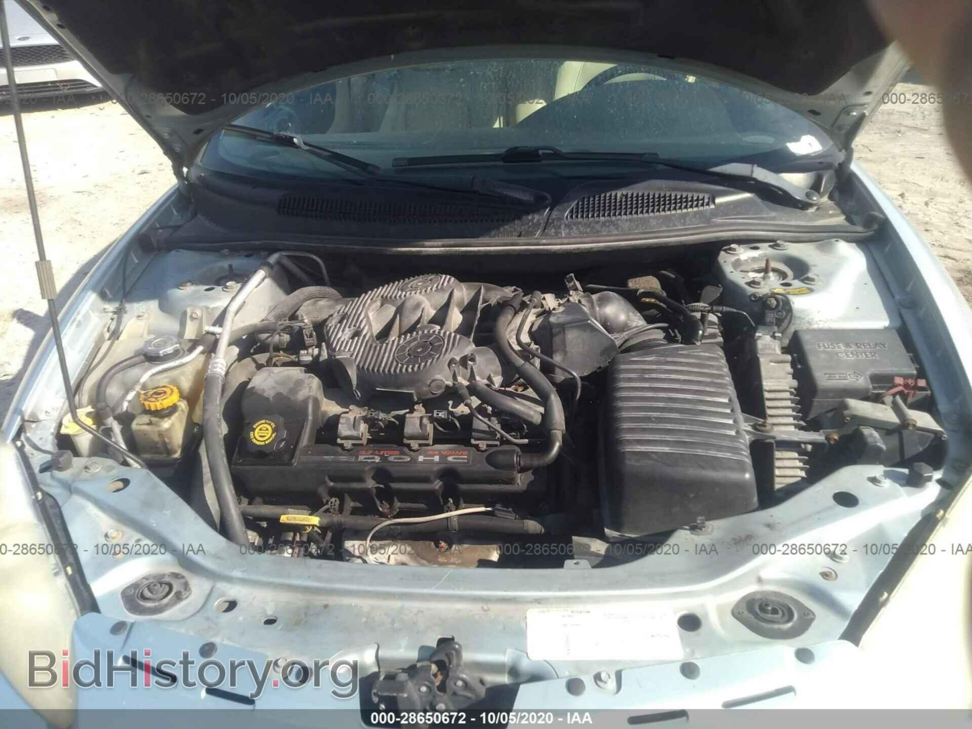 2003 CHRYSLER SEBRING - VIN: 1C3EL65R23N552330 - Фото 10