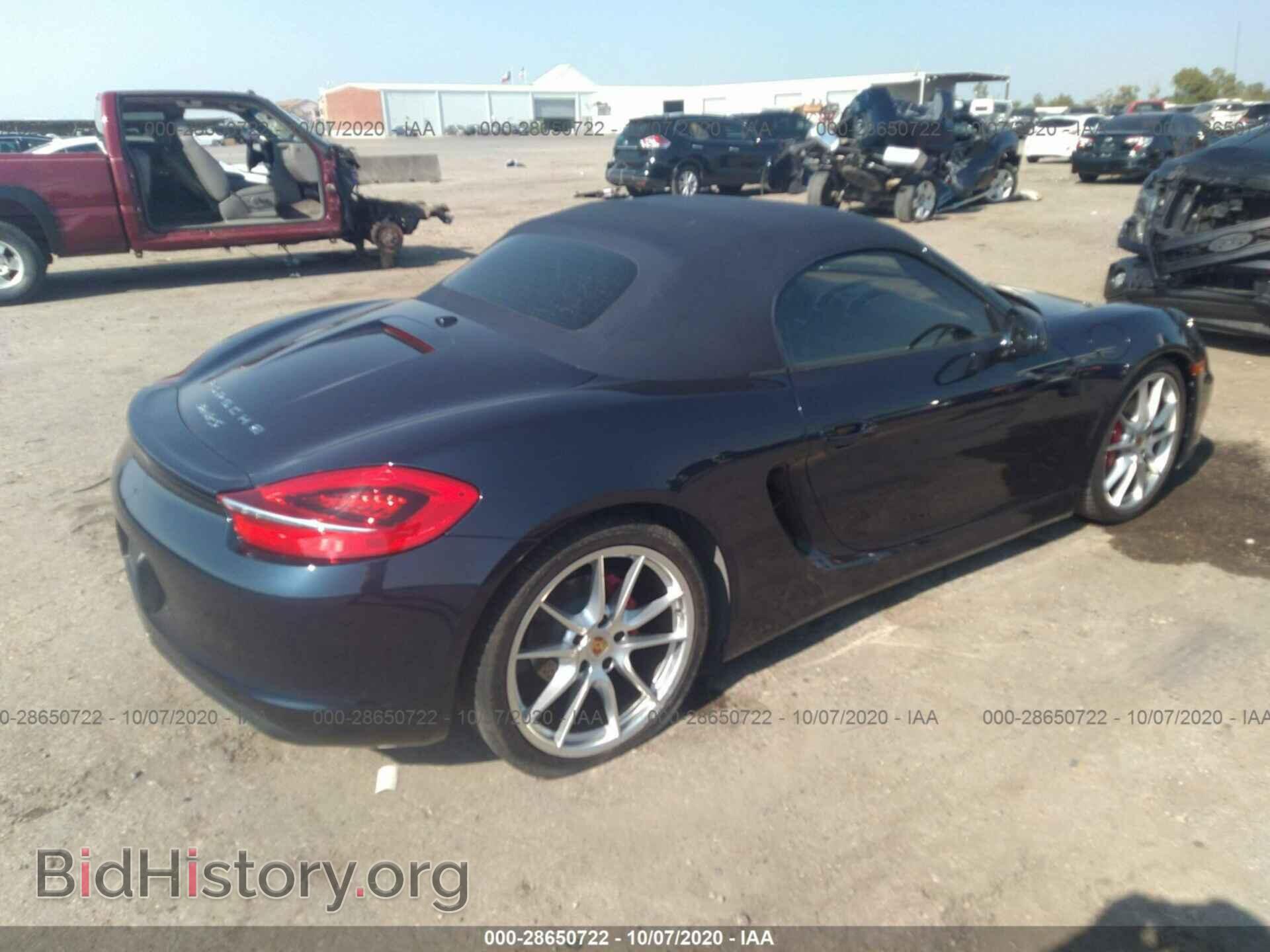2013 PORSCHE BOXSTER - VIN: WP0CB2A81DS132508 - Фото 4