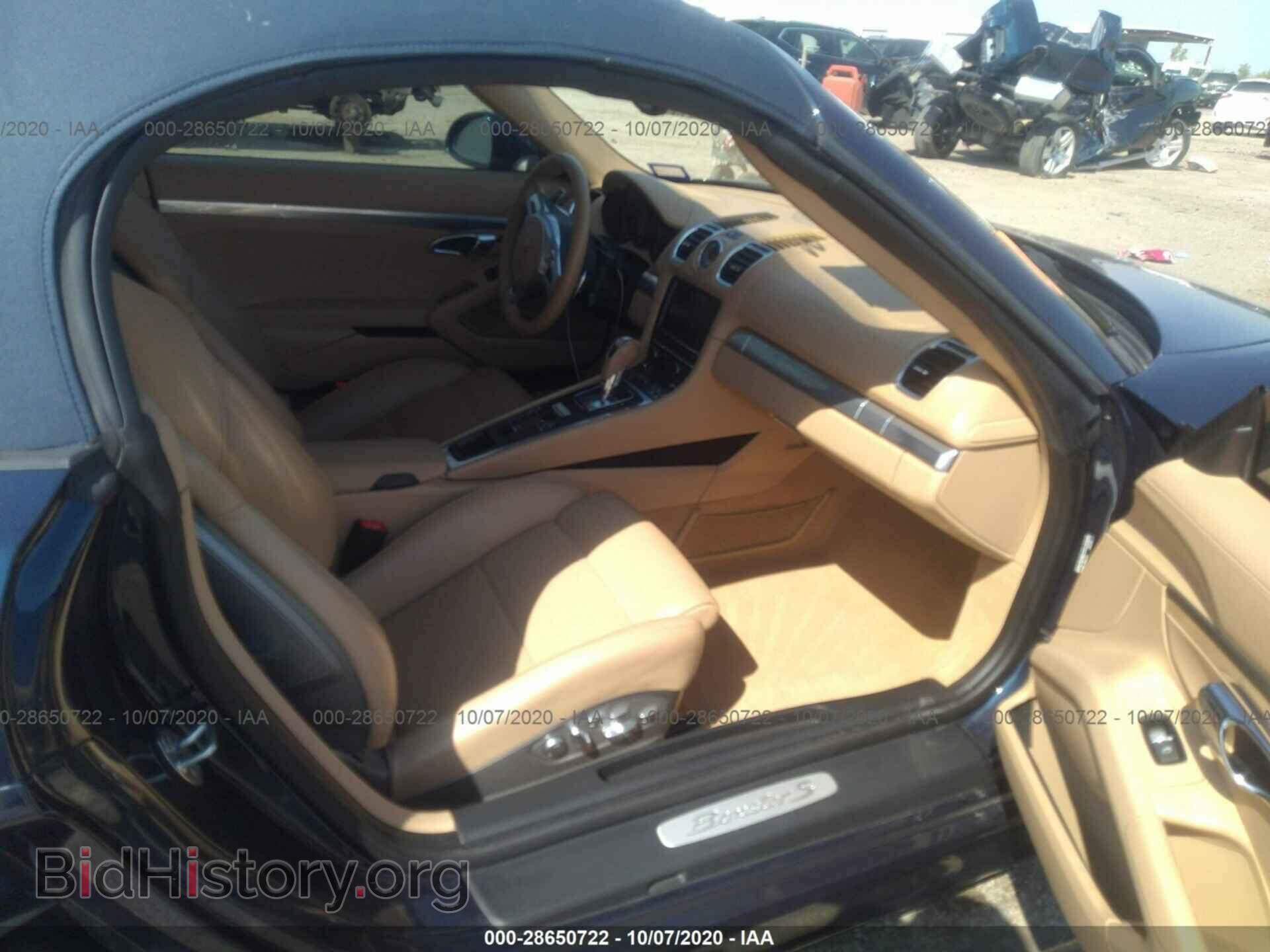 2013 PORSCHE BOXSTER - VIN: WP0CB2A81DS132508 - Фото 5