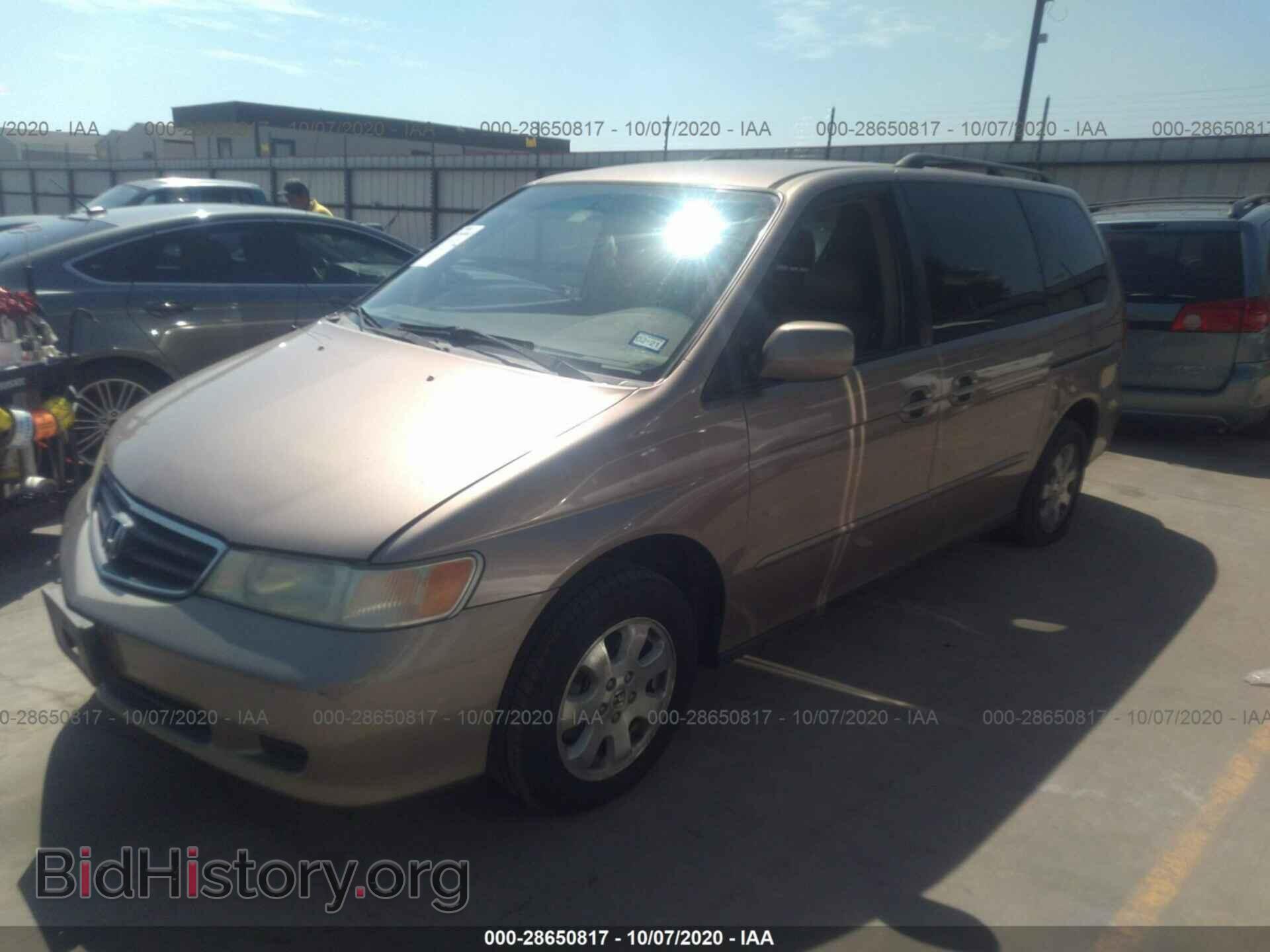 2003 HONDA ODYSSEY - VIN: 5FNRL18073B102104 - Фото 2