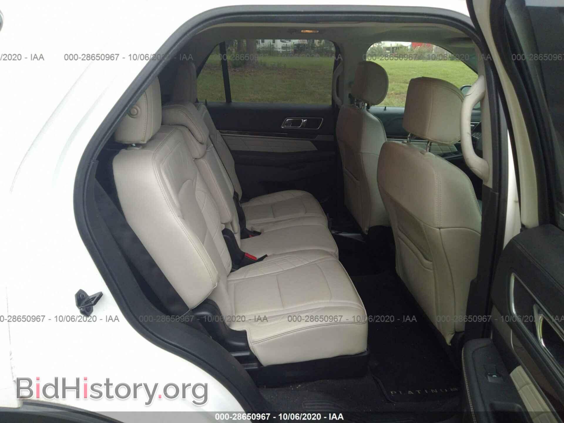 2016 FORD EXPLORER - VIN: 1FM5K8HT1GGA60380 - Фото 8