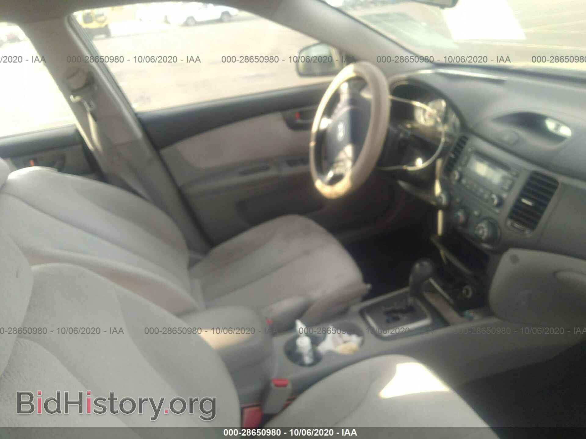 2007 KIA OPTIMA - VIN: KNAGE124875135369 - Фото 5