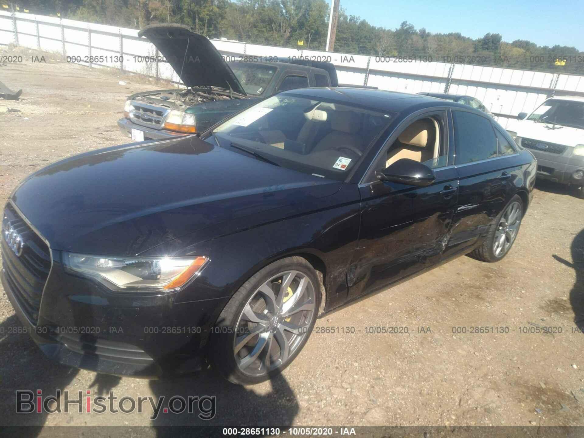 2014 AUDI A6 - VIN: WAUGFBFC2EN051484 - Фото 2