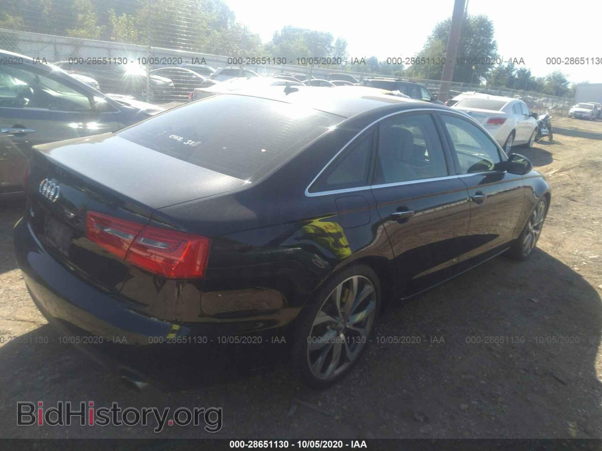 2014 AUDI A6 - VIN: WAUGFBFC2EN051484 - Фото 4