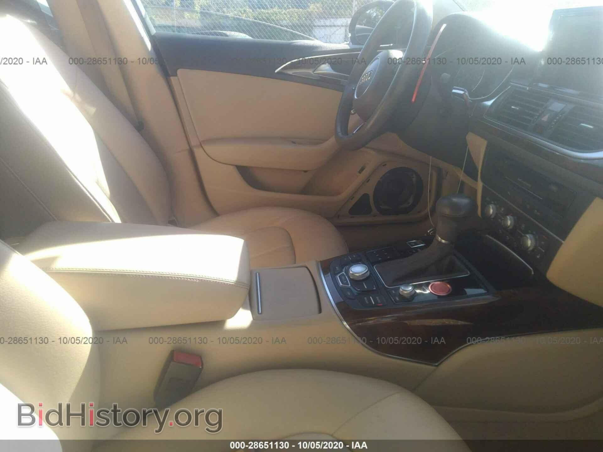 2014 AUDI A6 - VIN: WAUGFBFC2EN051484 - Фото 5
