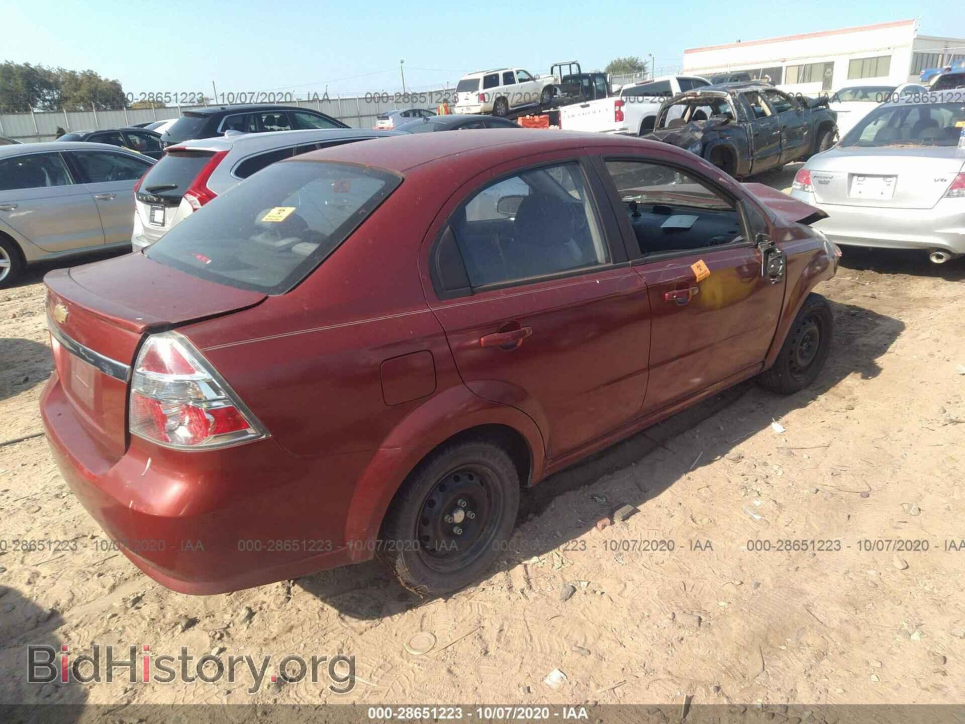 2011 CHEVROLET AVEO - VIN: KL1TD5DE6BB193810 - Фото 4