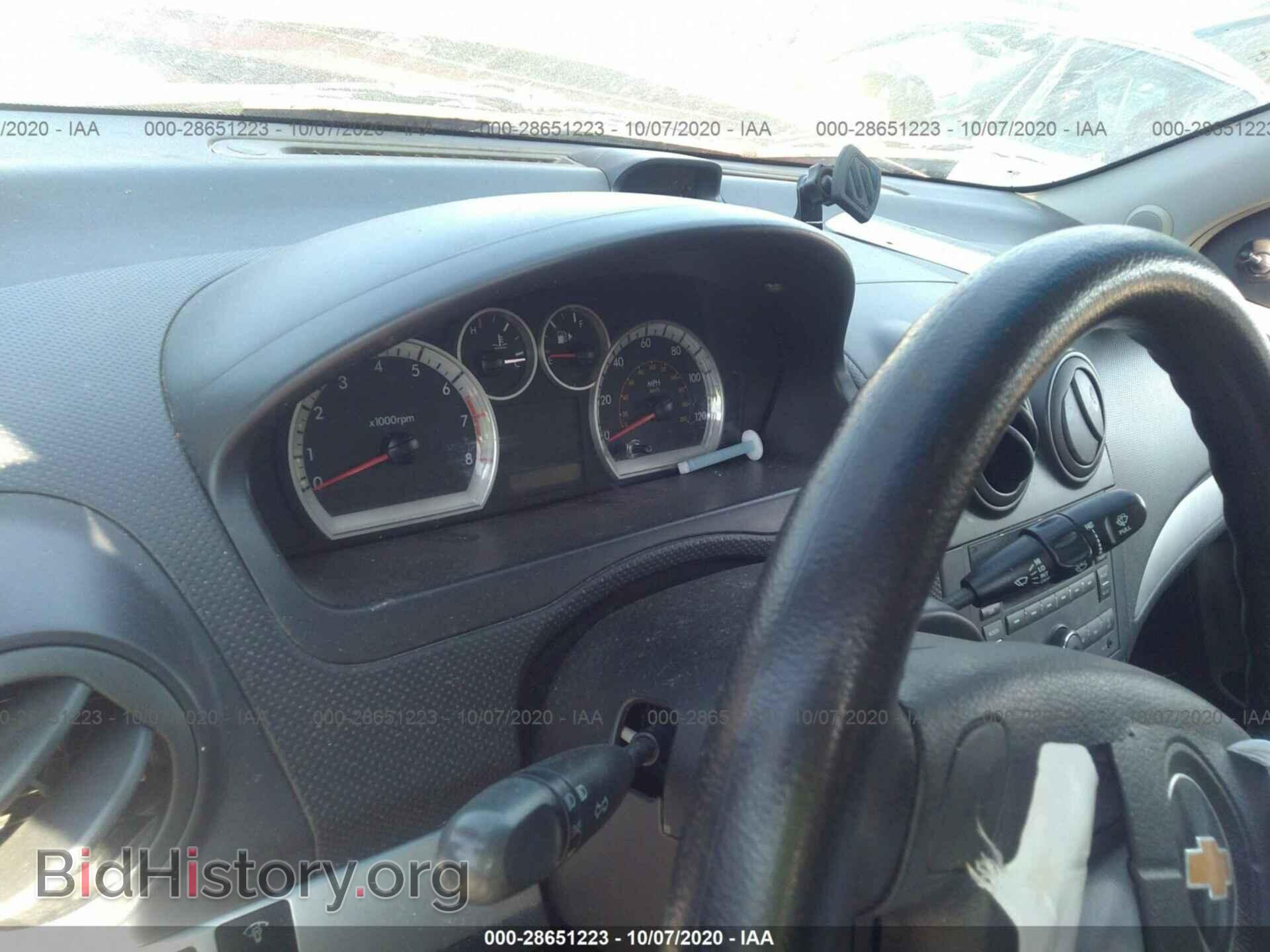 2011 CHEVROLET AVEO - VIN: KL1TD5DE6BB193810 - Фото 7