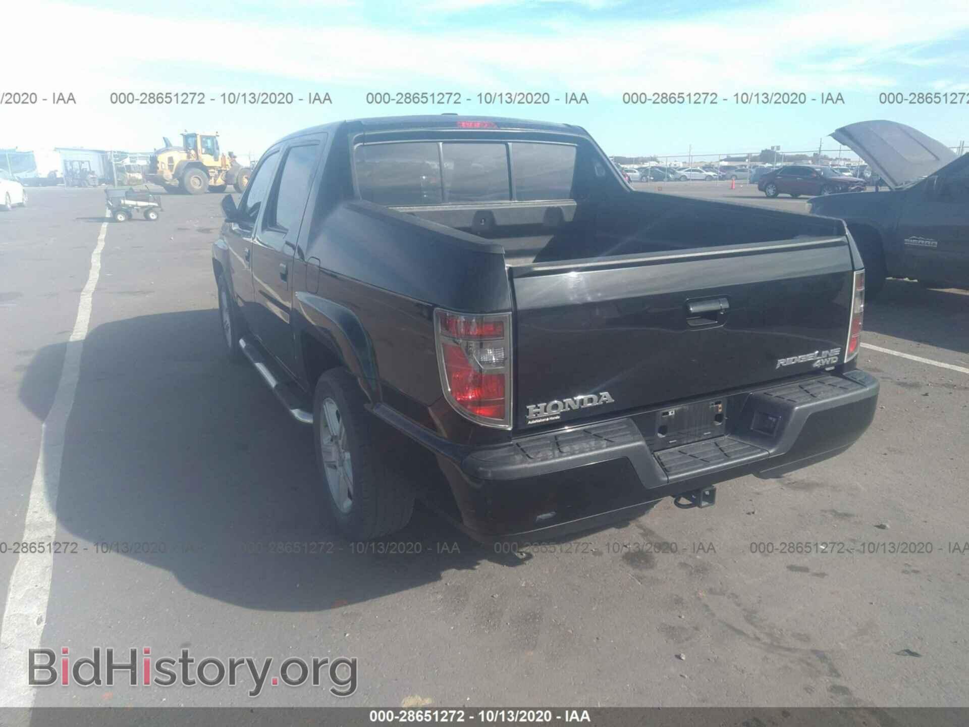 2012 HONDA RIDGELINE - VIN: 5FPYK1F57CB458167 - Фото 3