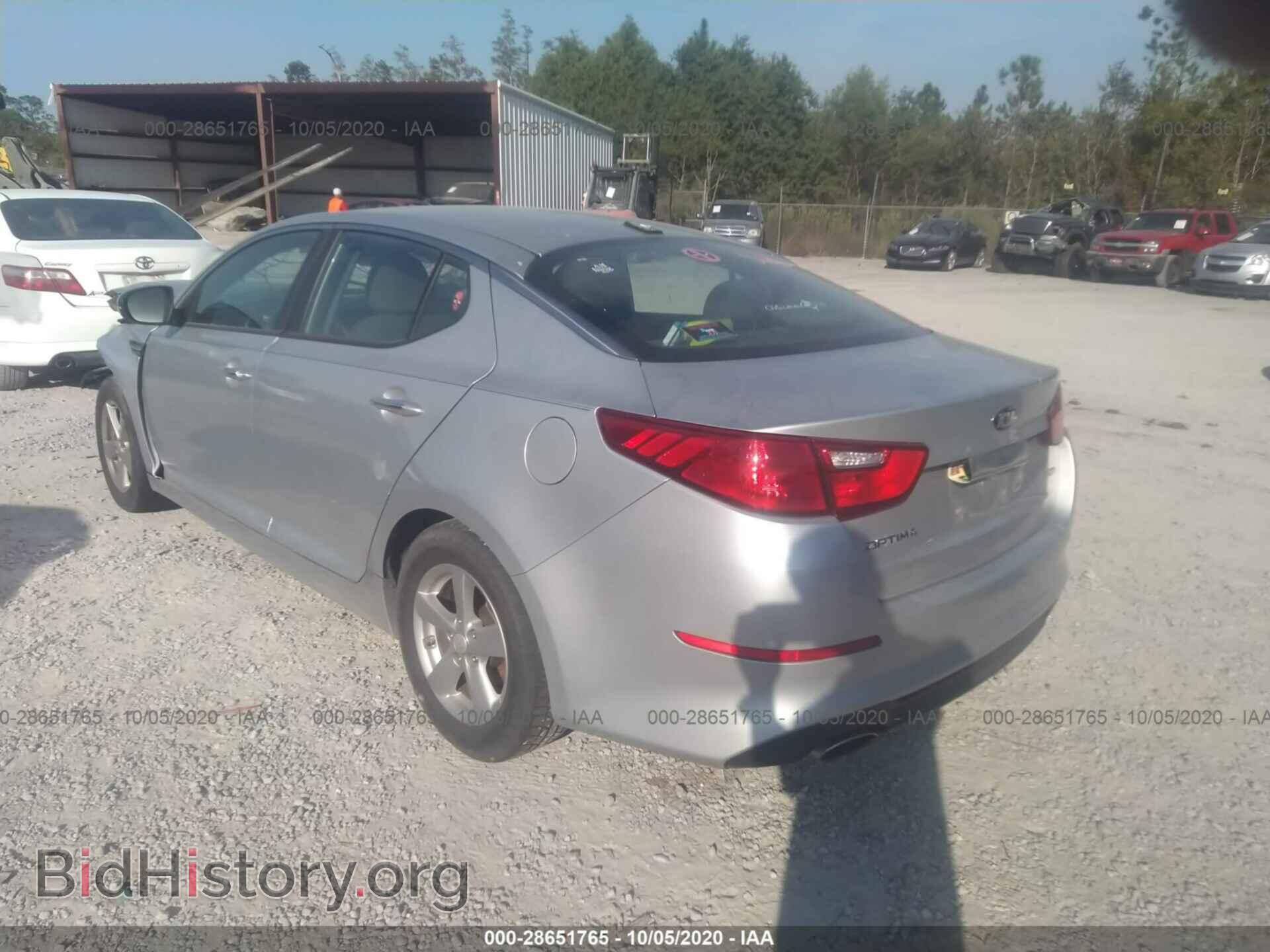 2015 KIA OPTIMA - VIN: 5XXGM4A7XFG441003 - Фото 3