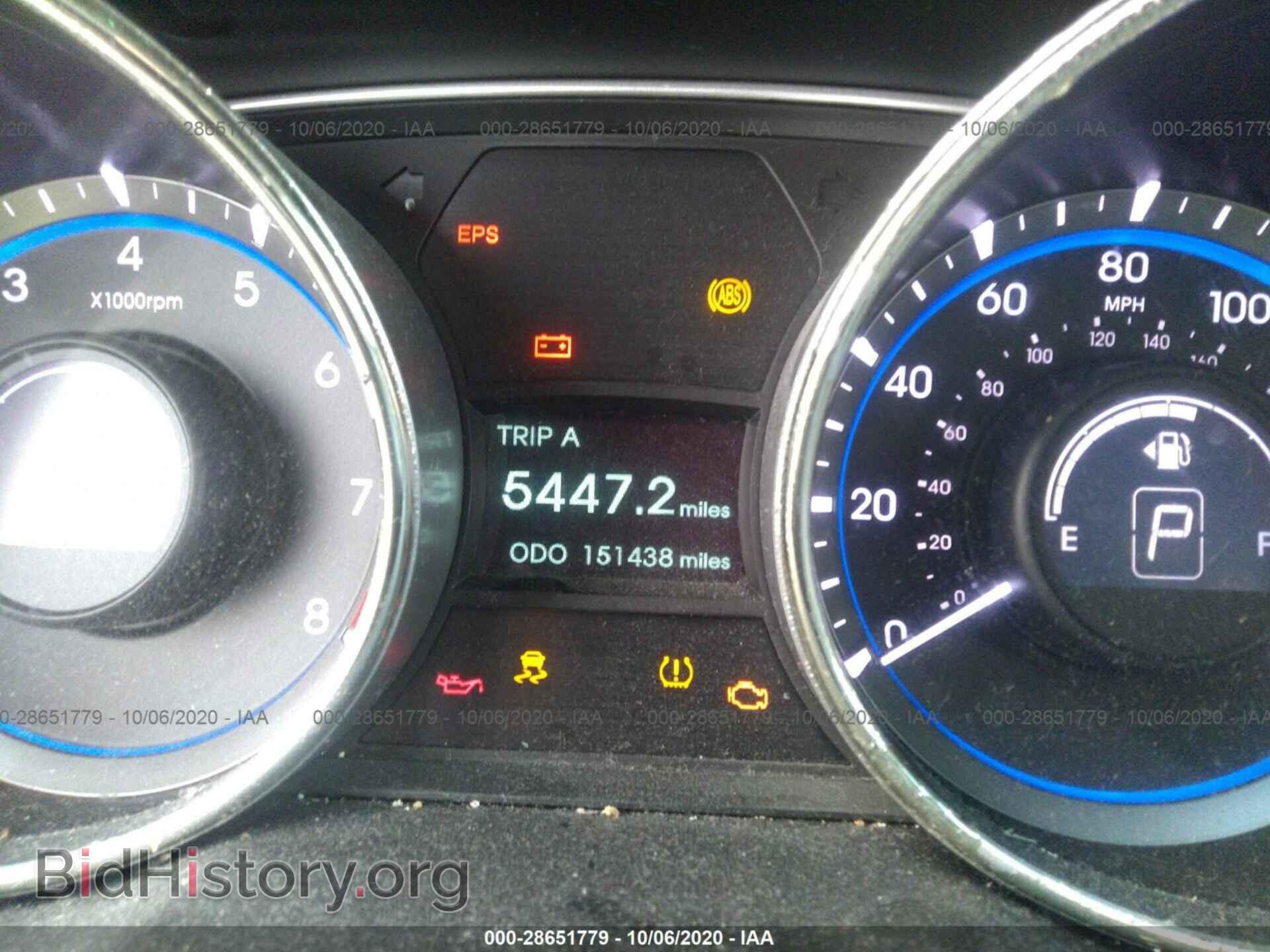 2012 HYUNDAI SONATA - VIN: 5NPEB4AC4CH338055 - Фото 7