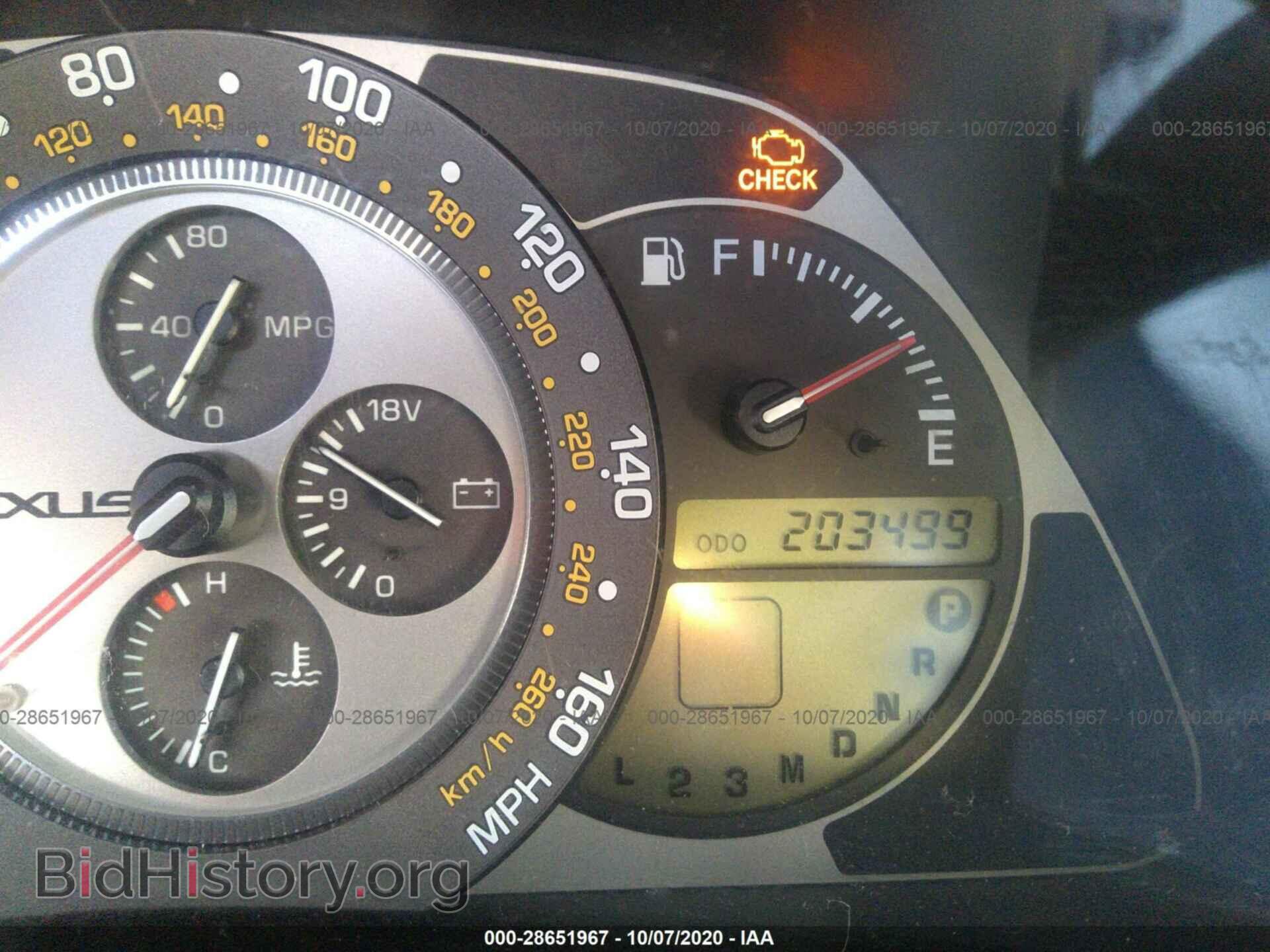 2004 LEXUS IS 300 - VIN: JTHBD192340091101 - Фото 7