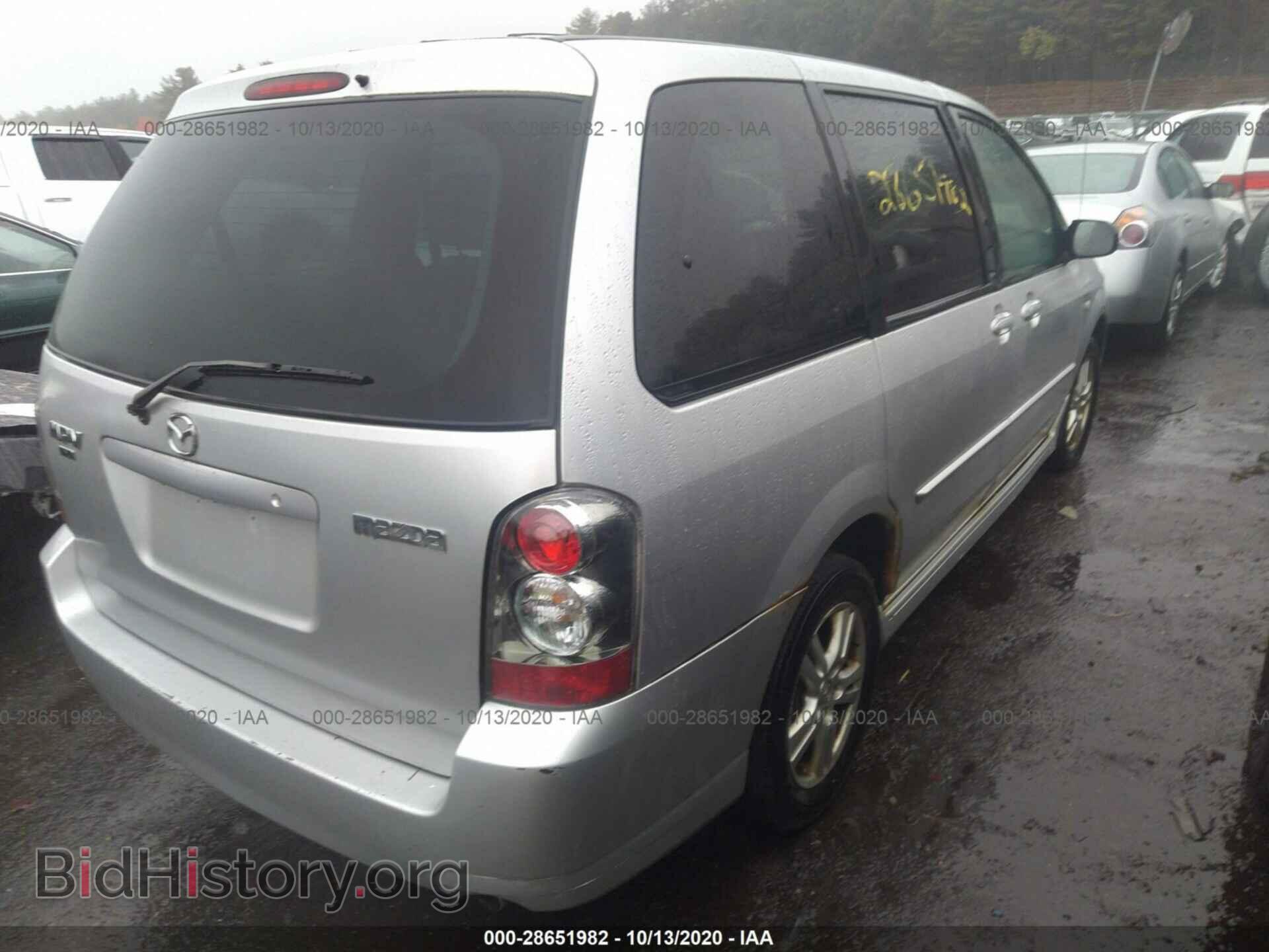 2005 MAZDA MPV - VIN: JM3LW28J750537550 - Фото 4
