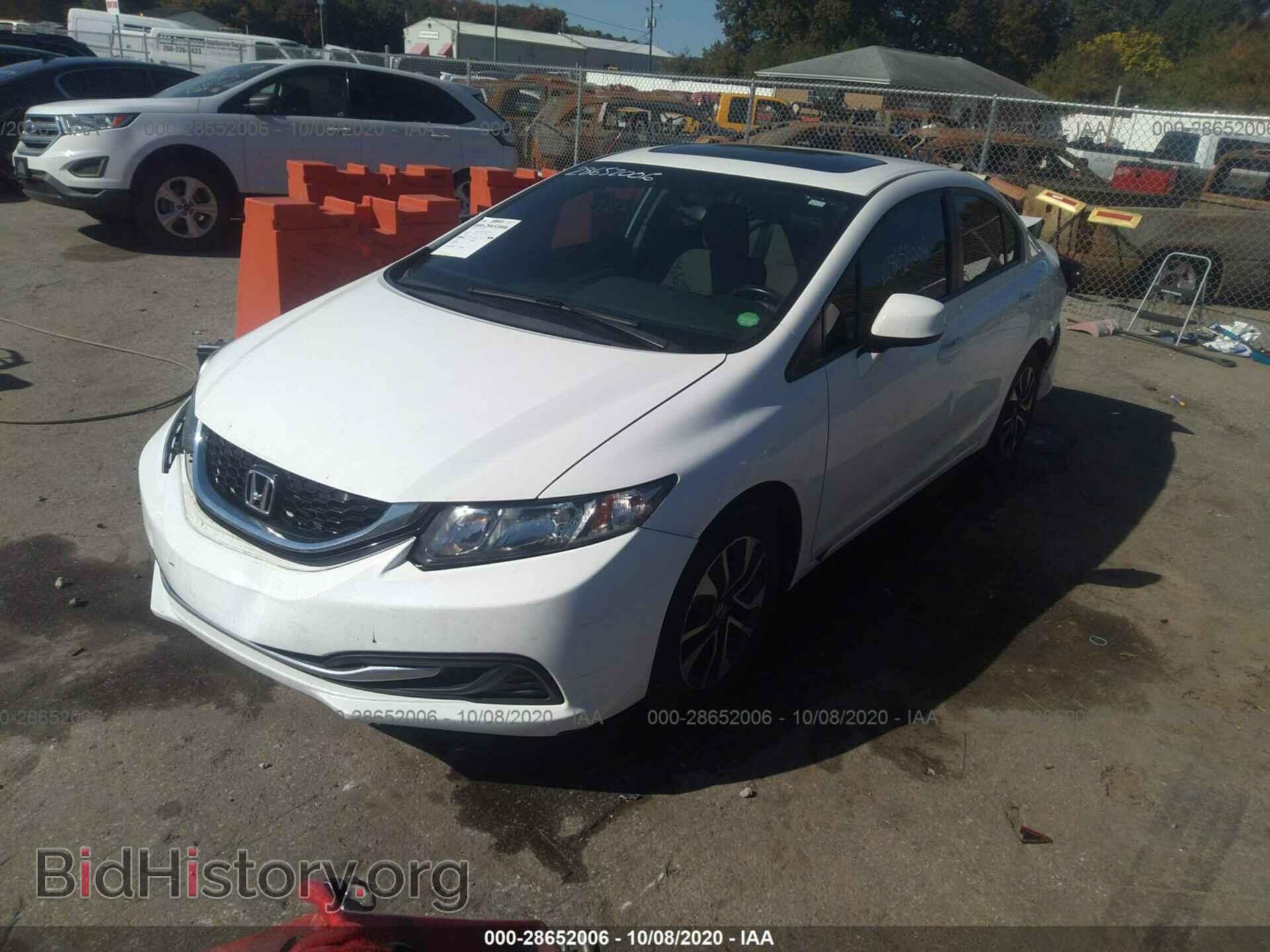 2013 HONDA CIVIC SDN - VIN: 19XFB2F86DE069124 - Фото 2