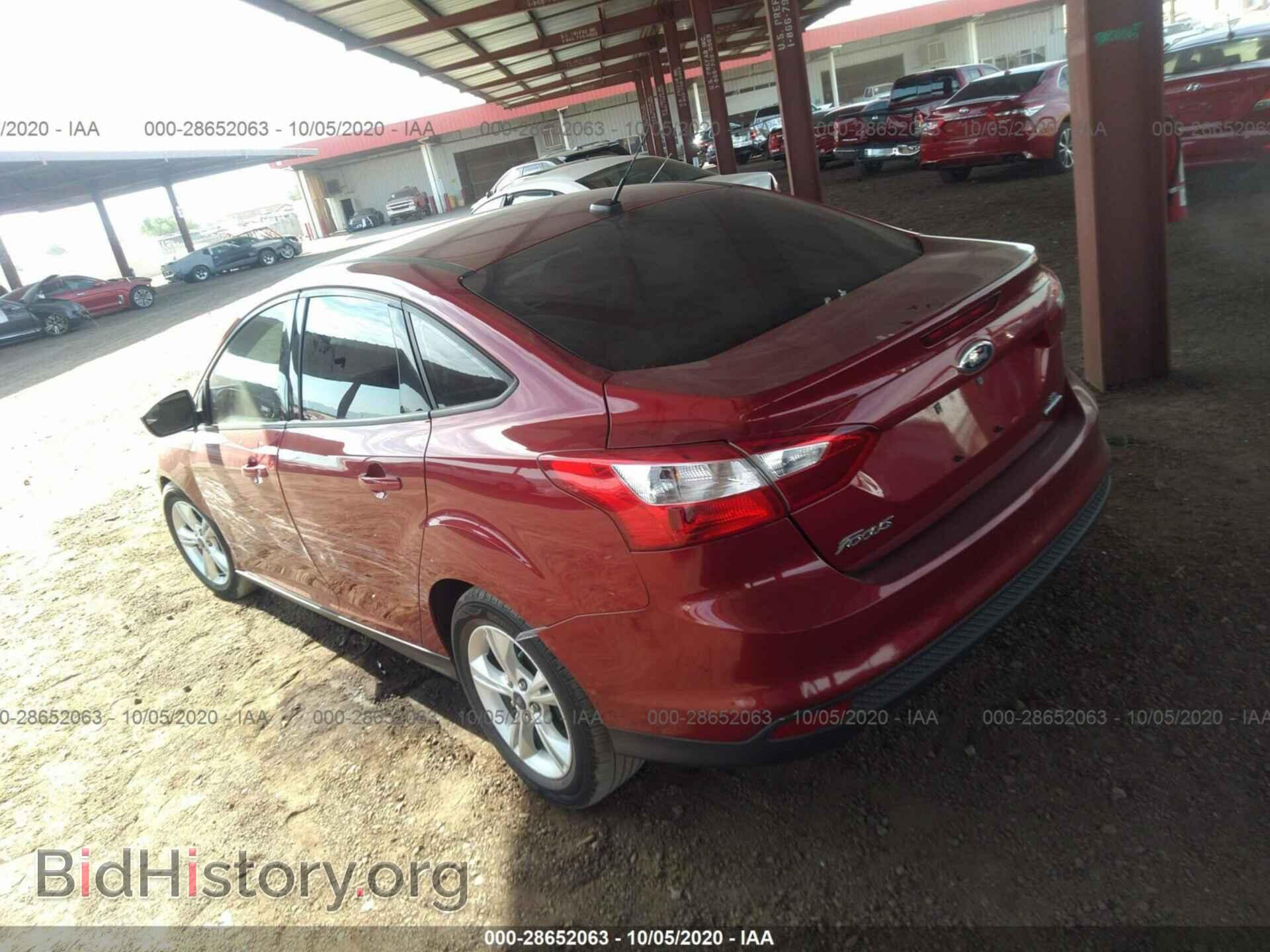 2014 FORD FOCUS - VIN: 1FADP3F28EL453866 - Фото 3
