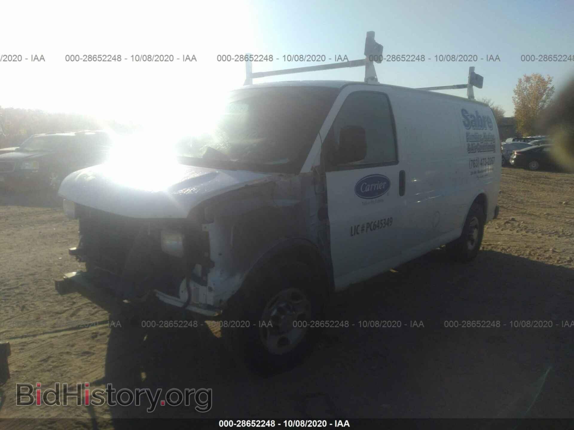 2011 CHEVROLET EXPRESS CARGO VAN - VIN: 1GCZGTCA6B1120441 - Фото 2