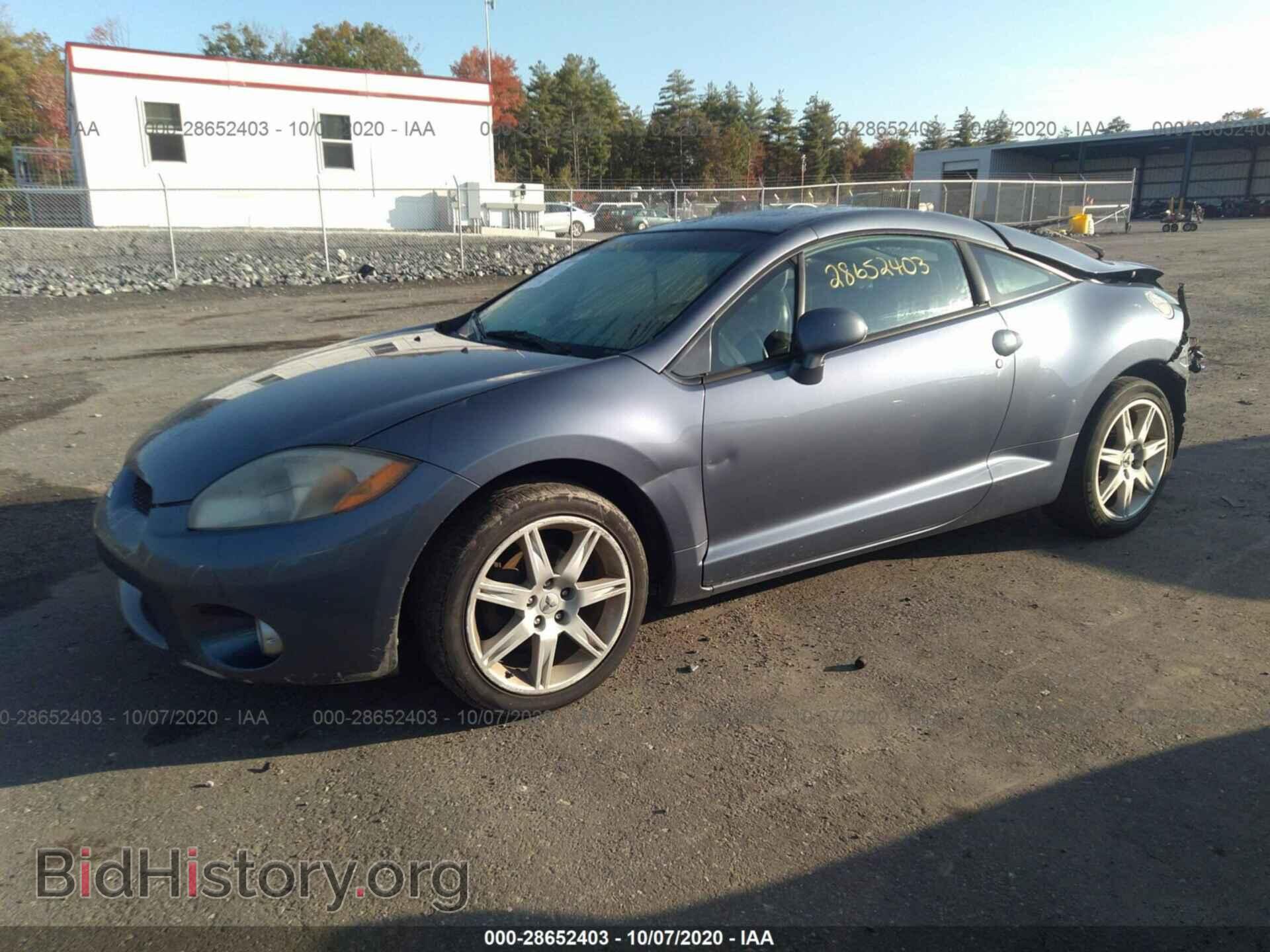 2007 MITSUBISHI ECLIPSE - VIN: 4A3AK34T47E020508 - Фото 2