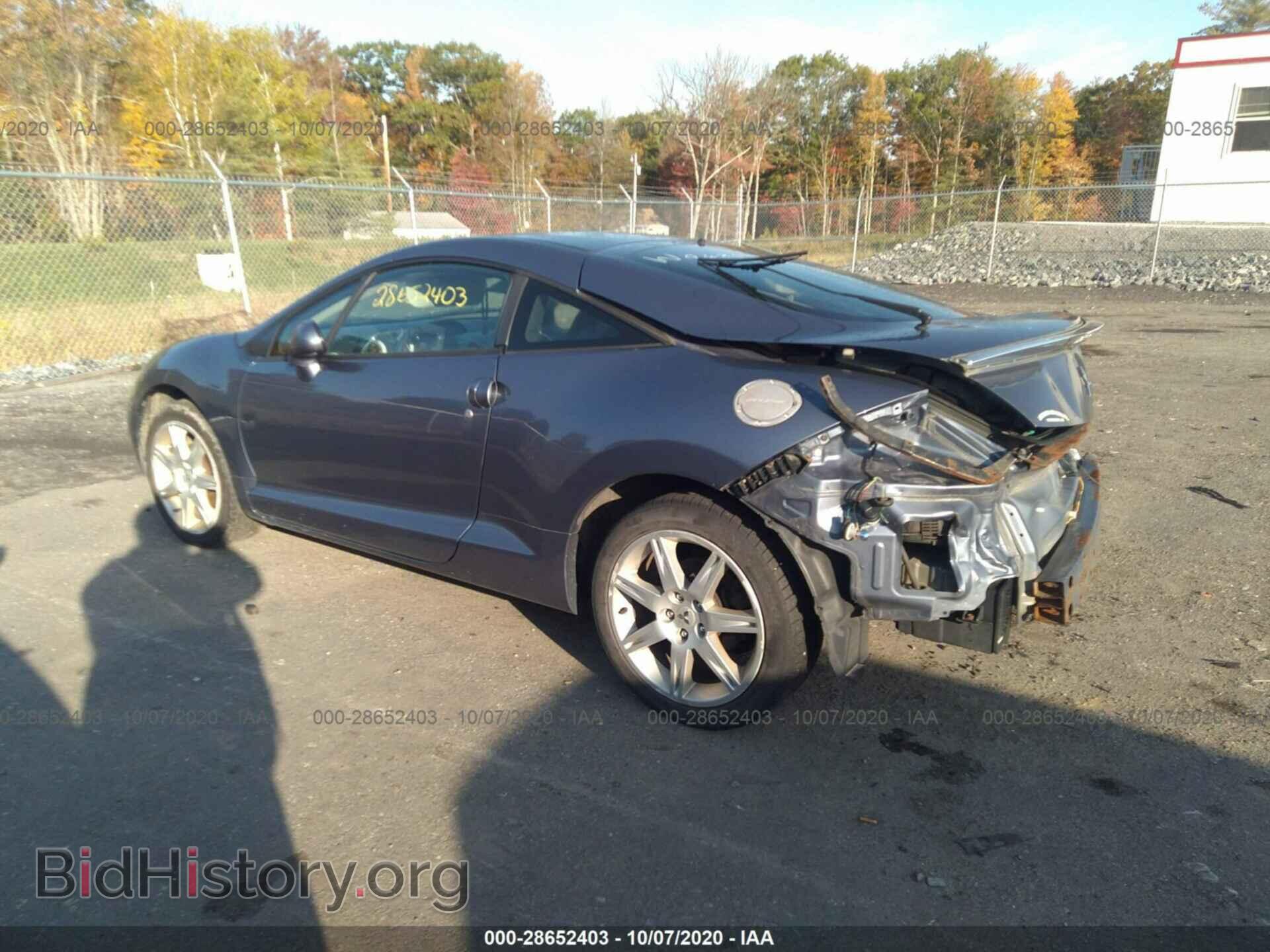 2007 MITSUBISHI ECLIPSE - VIN: 4A3AK34T47E020508 - Фото 3